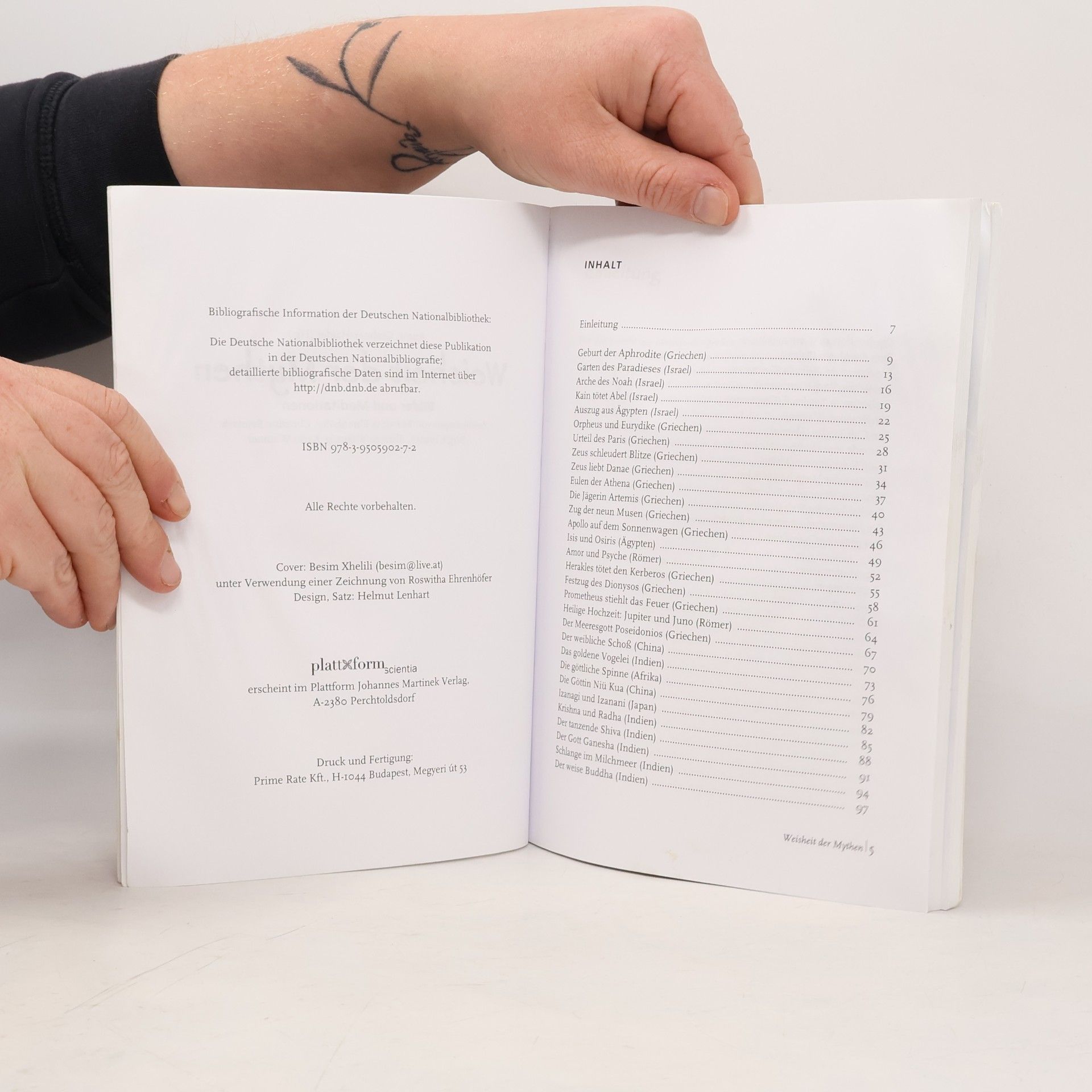 Anton Grabner-Haider Plattform Scientia: Weisheit der Mythen