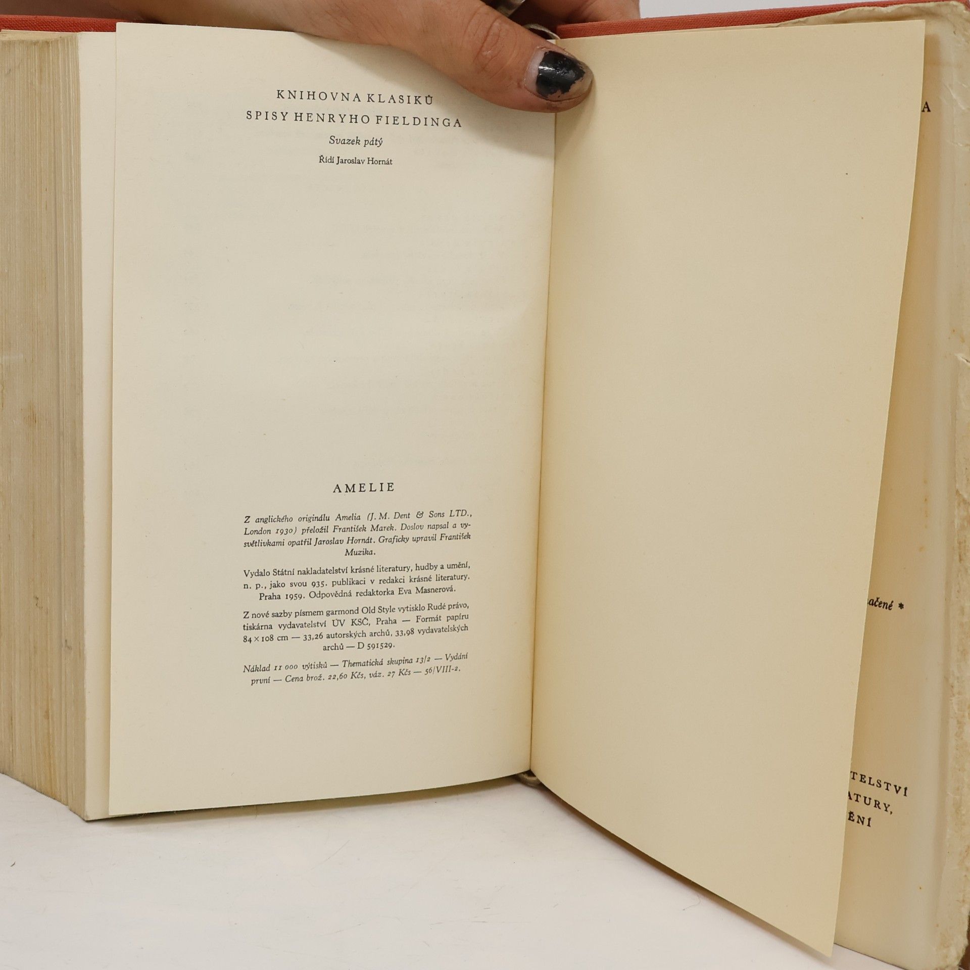 Henry Fielding Amelie