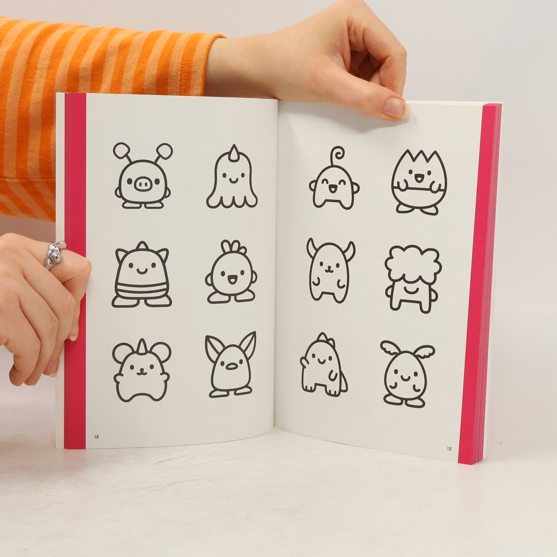 Ema Pavelková Manga : kniha samolepek : přes 500 chibi, šódžo, fantasy a kawaii motivů