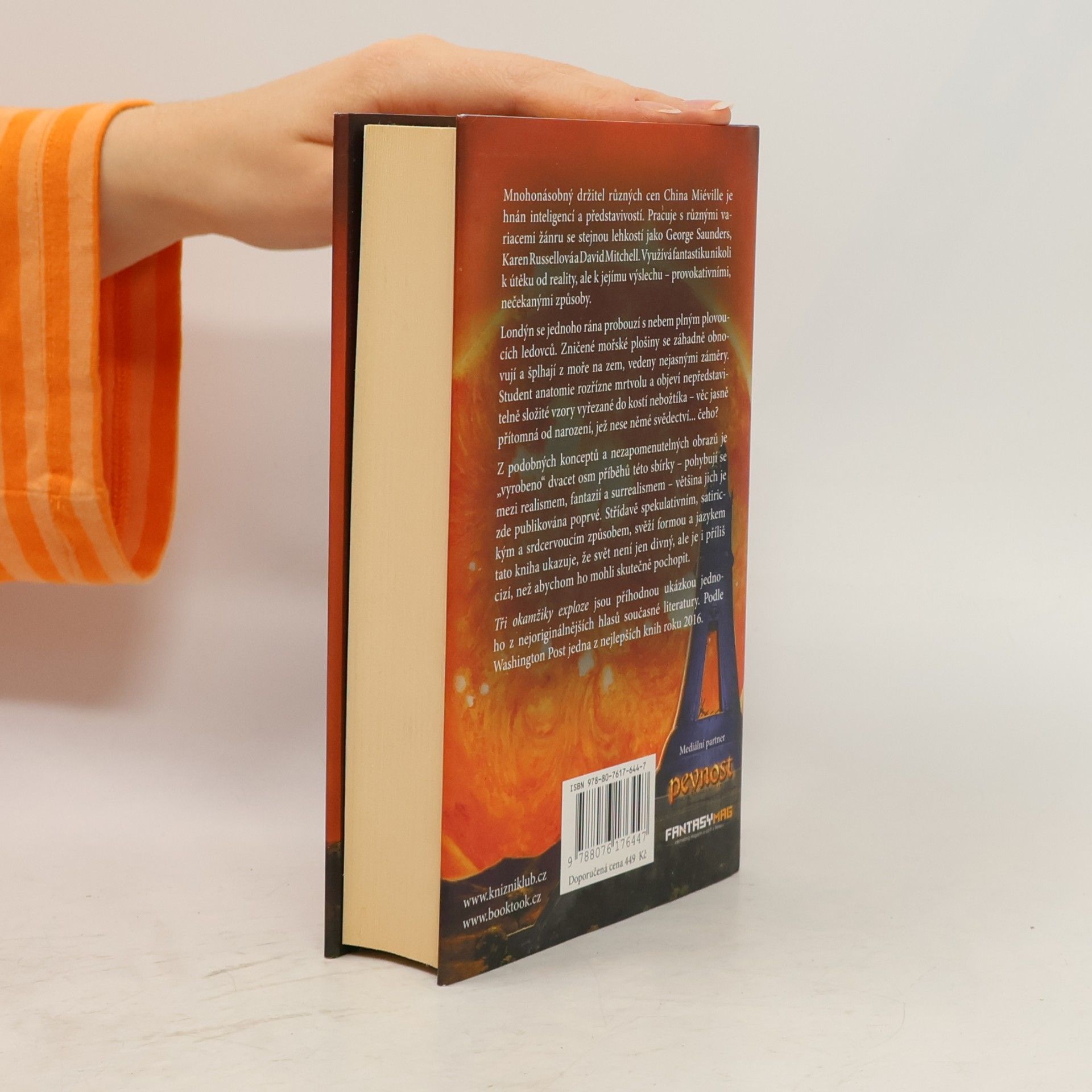 China Miéville Tři okamžiky exploze