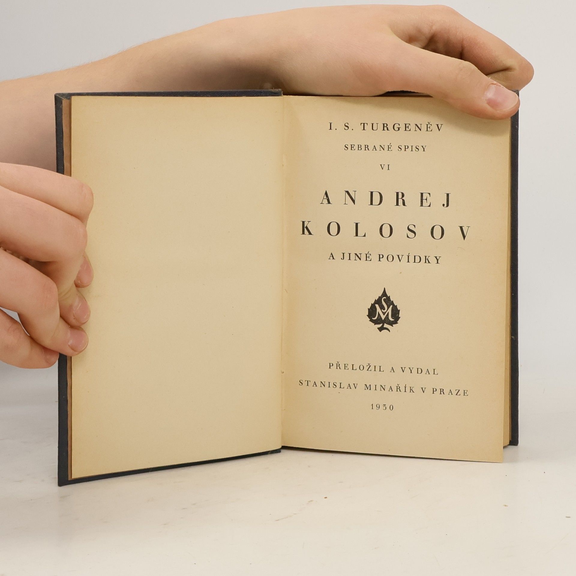 Ivan Sergejevič Turgenev Andrej Kolosov a jiné povídky