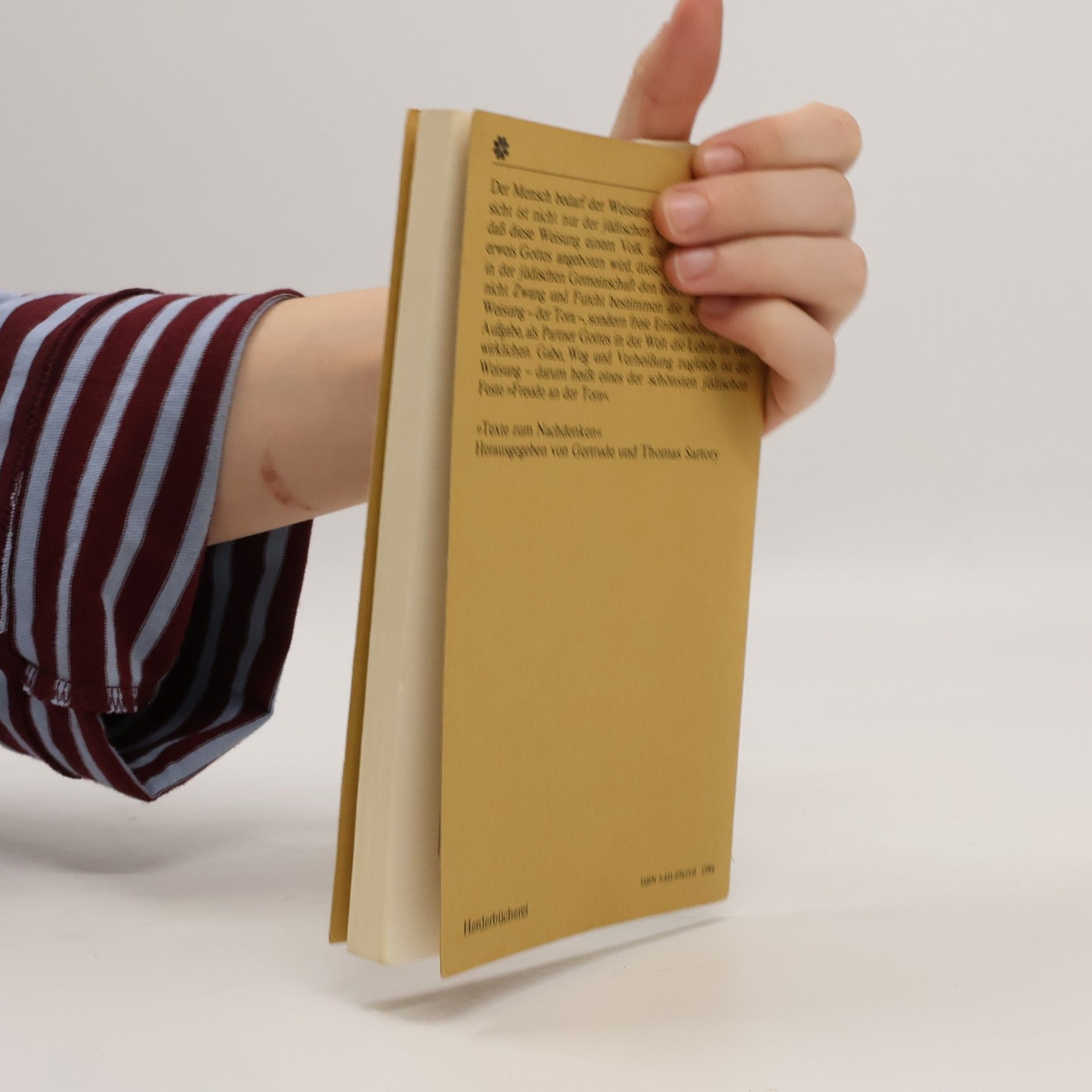 Gertrude Sartory Texte zum Nachdenken. Weisung in Freude