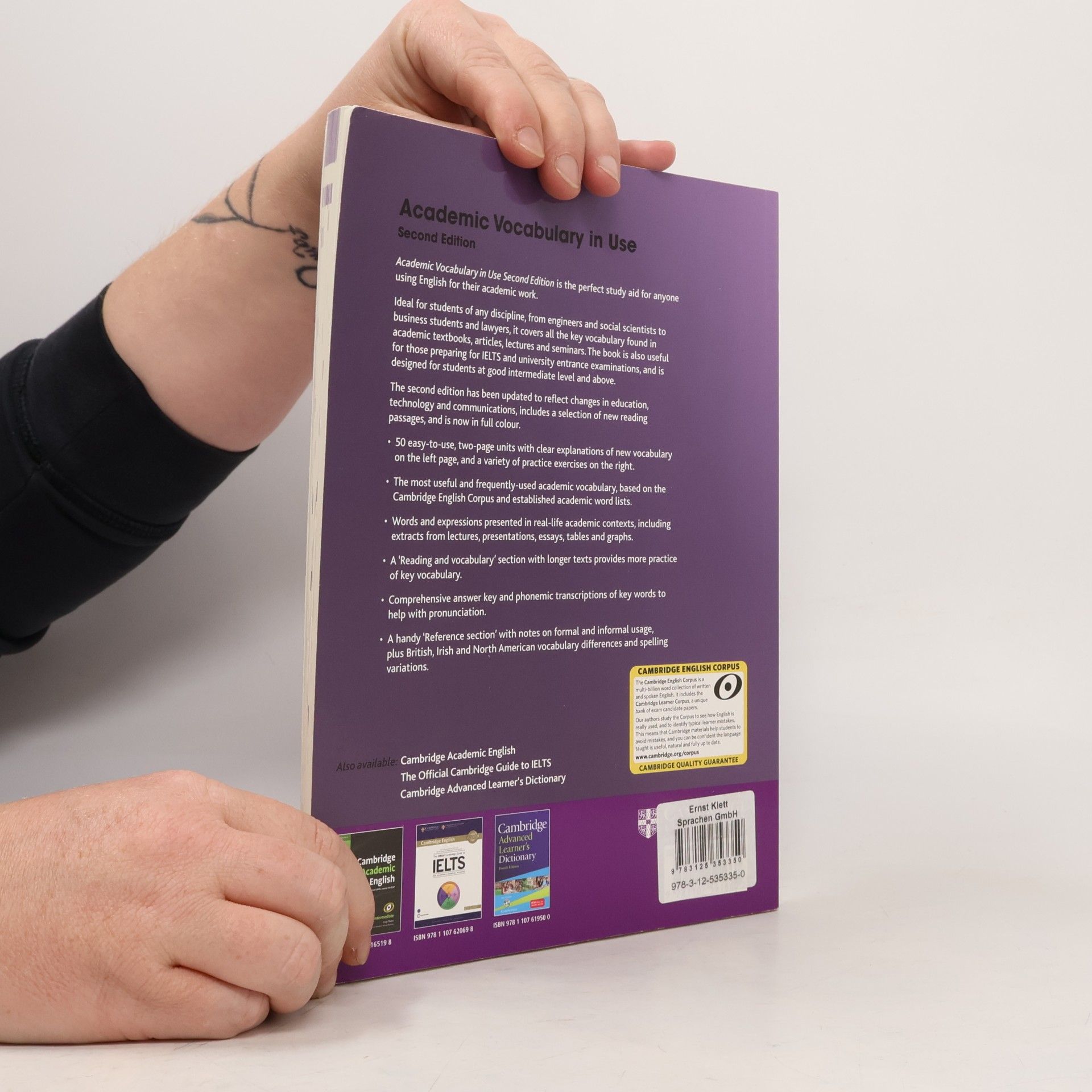 Michael McCarthy Academic Vocabulary In Use 2nd Edition. Book With Answers