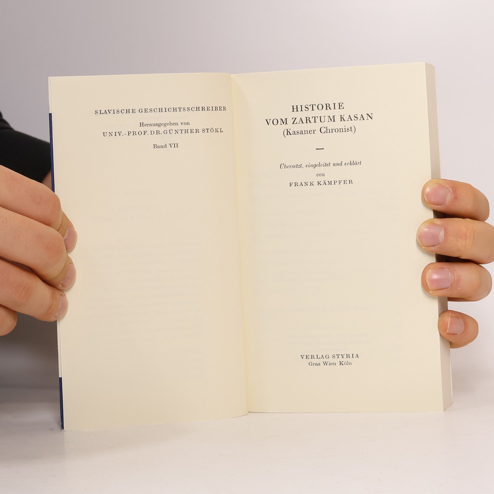 Frank Kämpfer Historie vom Zartum Kasan