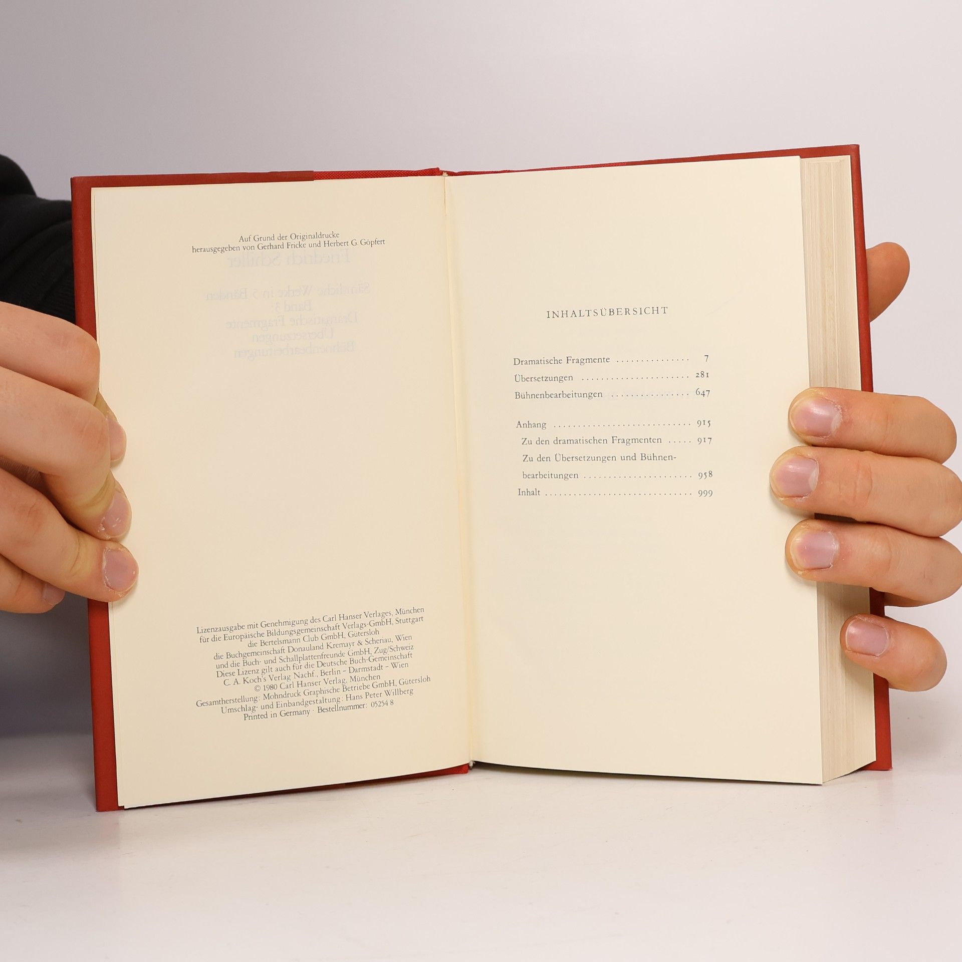 Friedrich Schiller Schiller Sämtliche Werke 3