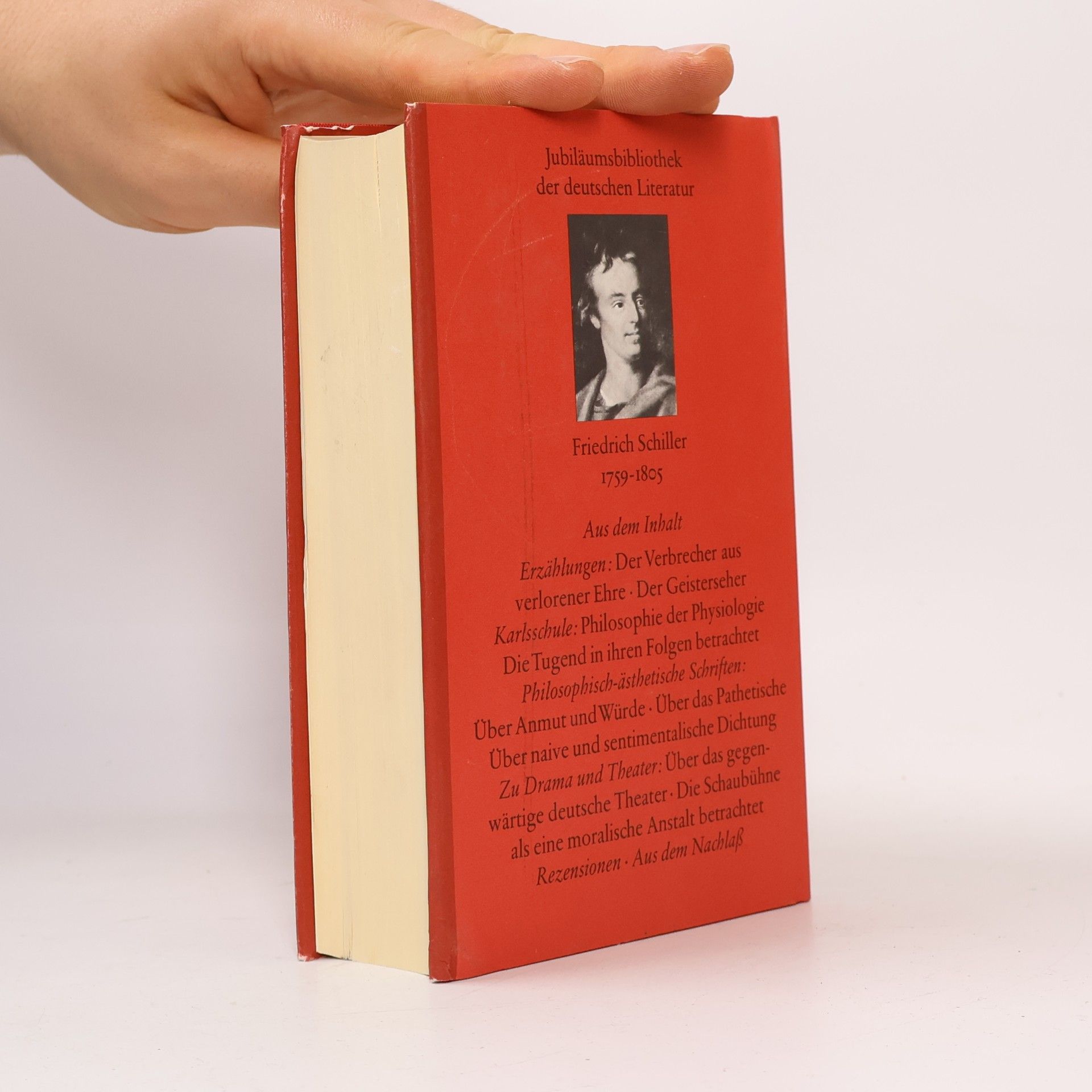 Friedrich Schiller Schiller Sämtliche Werke 5. Erzählungen. Theoretische Schriften