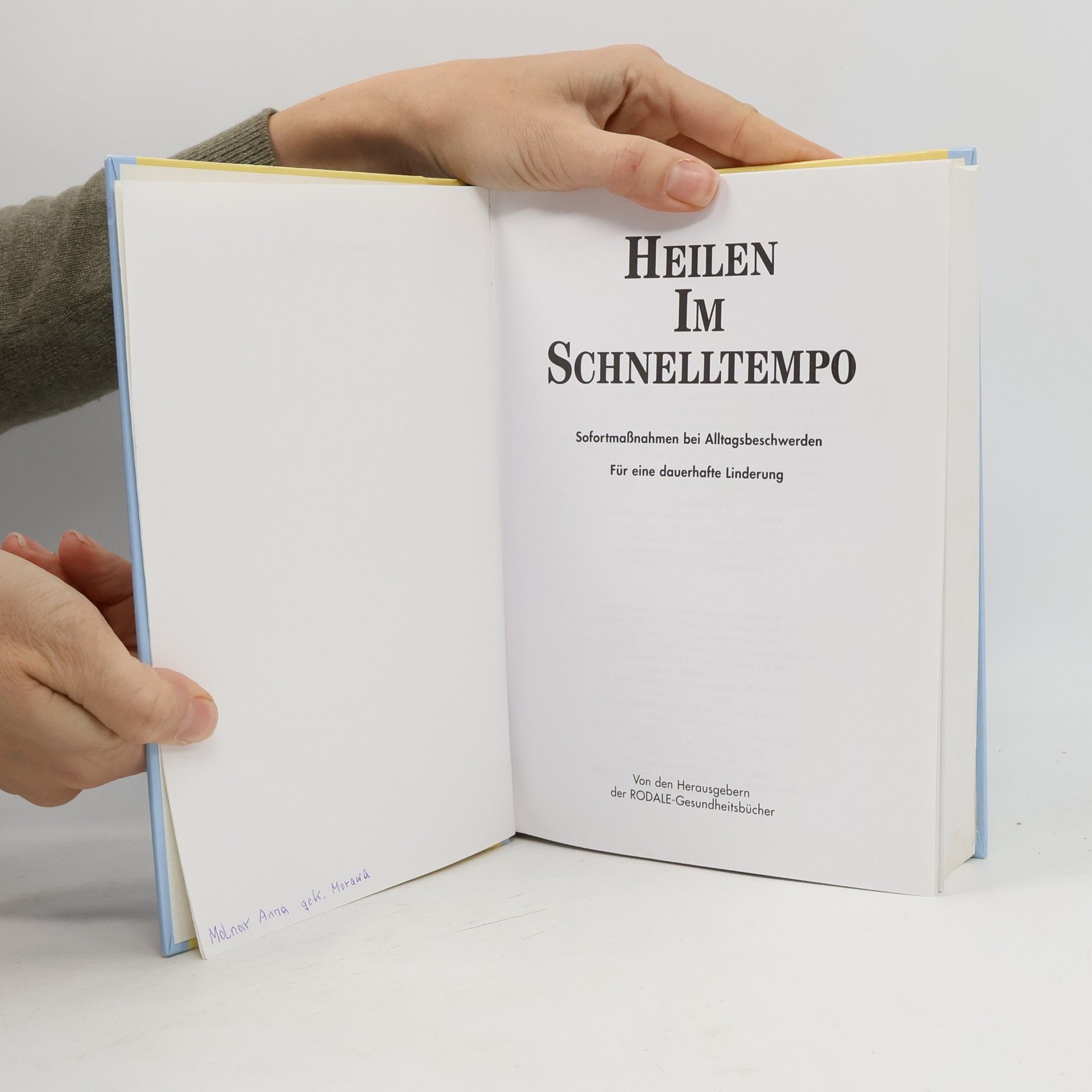 Vera Ribarich Heilen im Schnelltempo