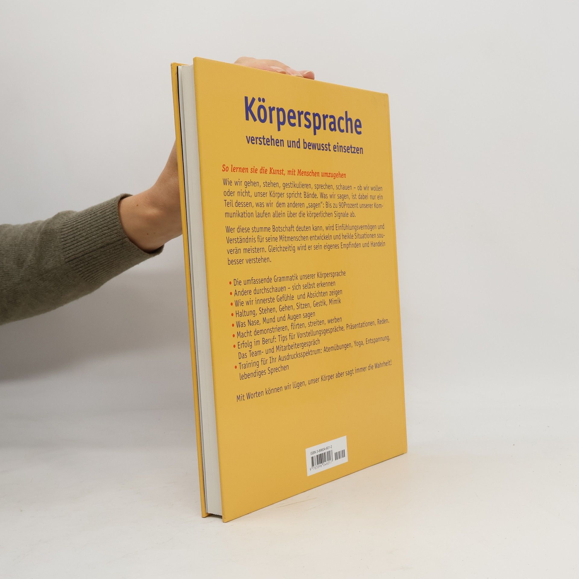 Anna Rosenberg Körpersprache verstehen und bewusst einsetzen ; so lernen Sie die Kunst, mit Menschen umzugehen