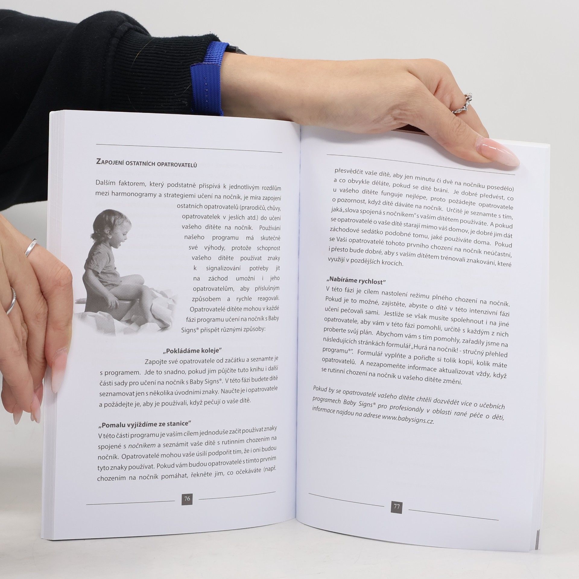 Linda P. Acredolo Průvodce pro rodiče. Hurá na nočník s programem Baby Signs