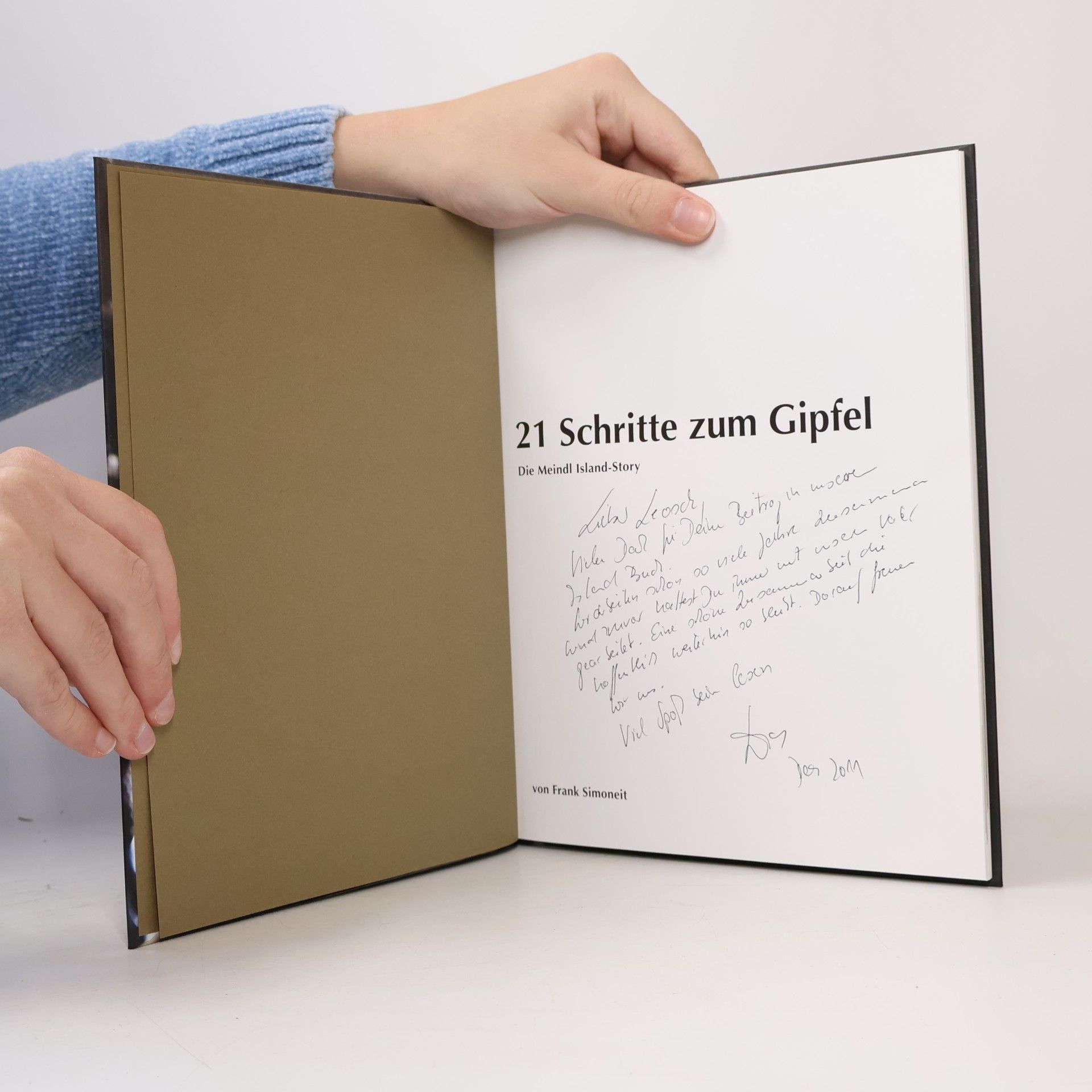 Frank Simoneit 21 Schritte zum Gipfel