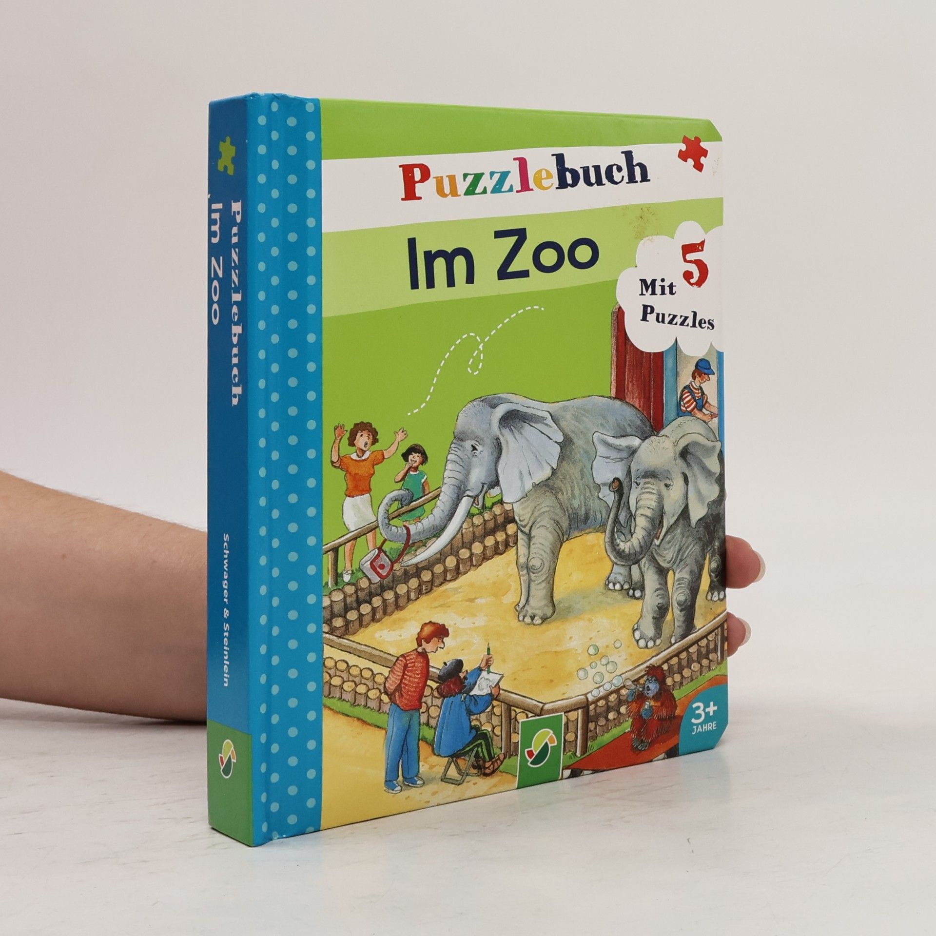 Puzzlebuch - im Zoo
