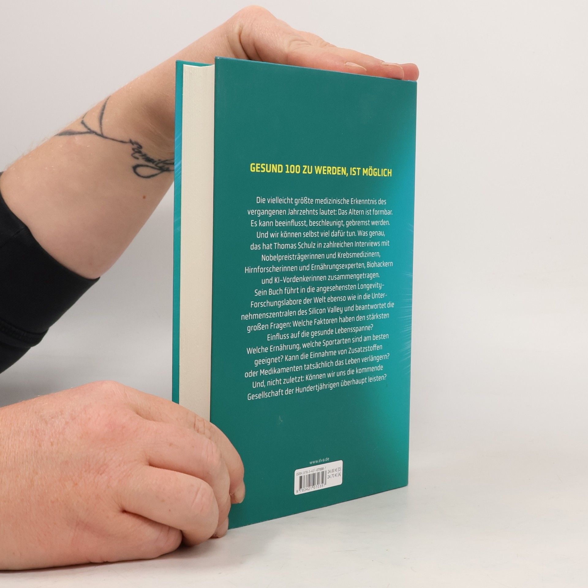 Thomas Schulz Projekt Lebensverlängerung. Wie 100 gesunde Lebensjahre dank Spitzenforschung und Hightech-Medizin jetzt schon möglich werden - und was wir selbst dafür tun müssen - Ein SPIEGEL-Buch