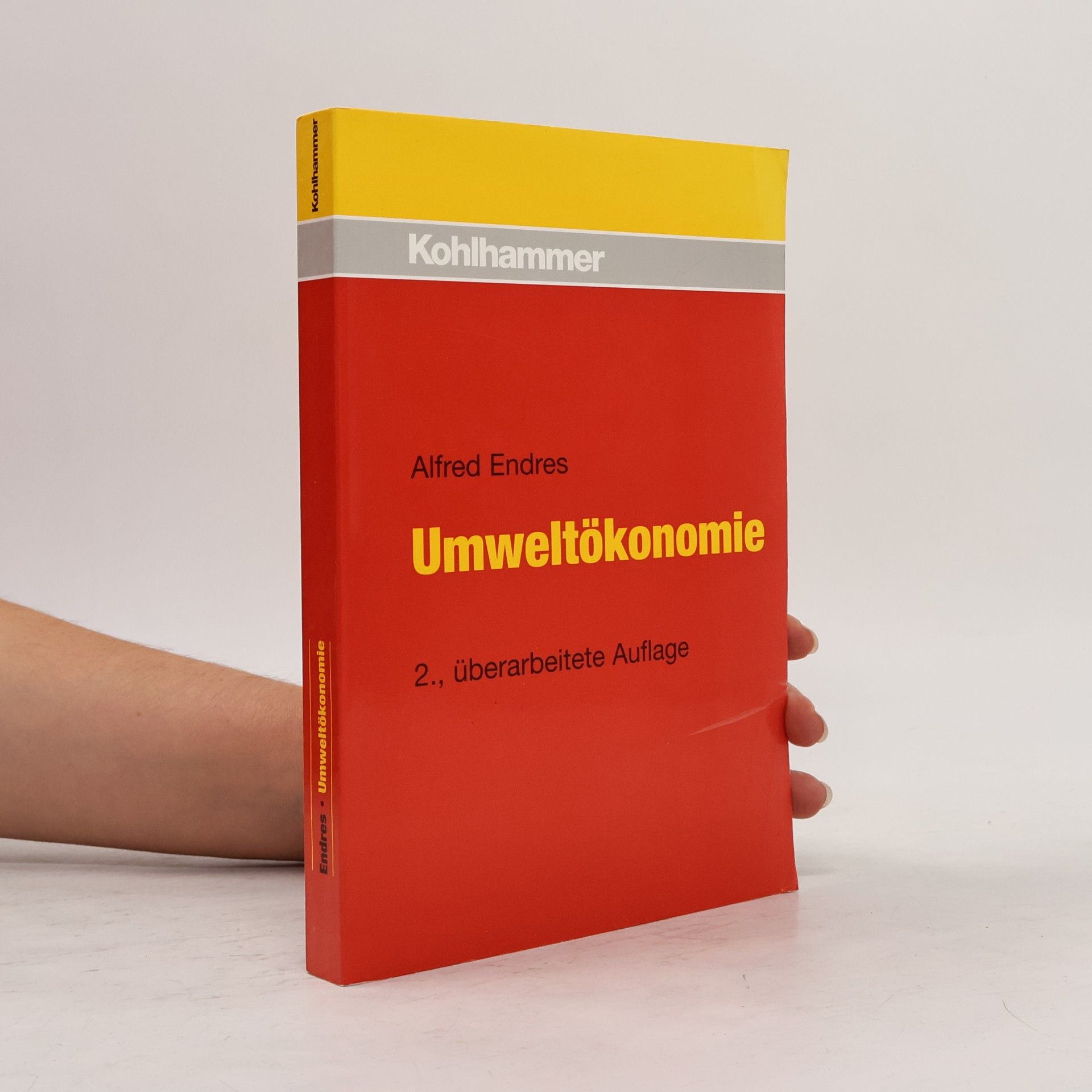 Alfred Endres Umweltökonomie