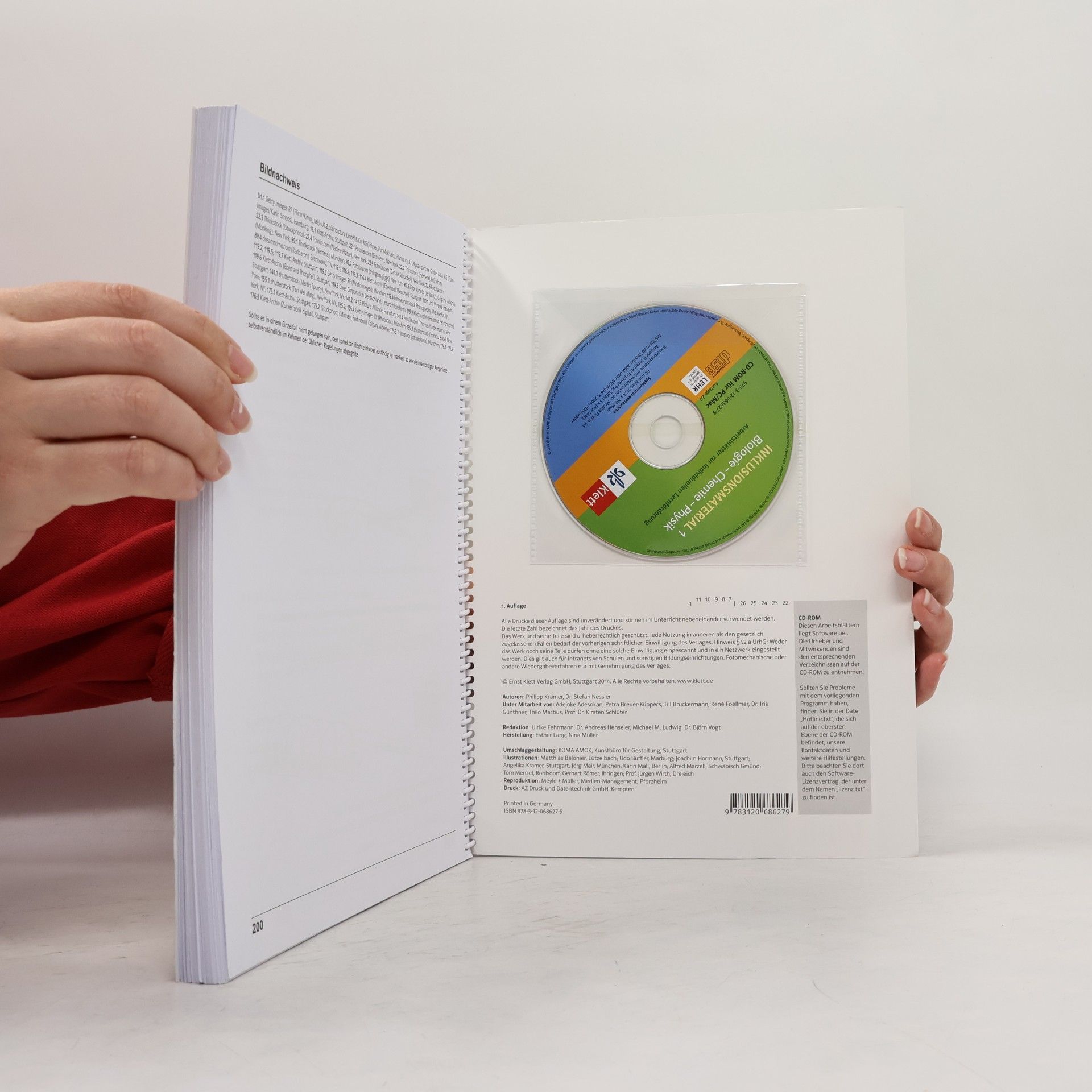 Philipp Kramer Inklusionsmaterial - 1: Biologie - Chemie - Physik