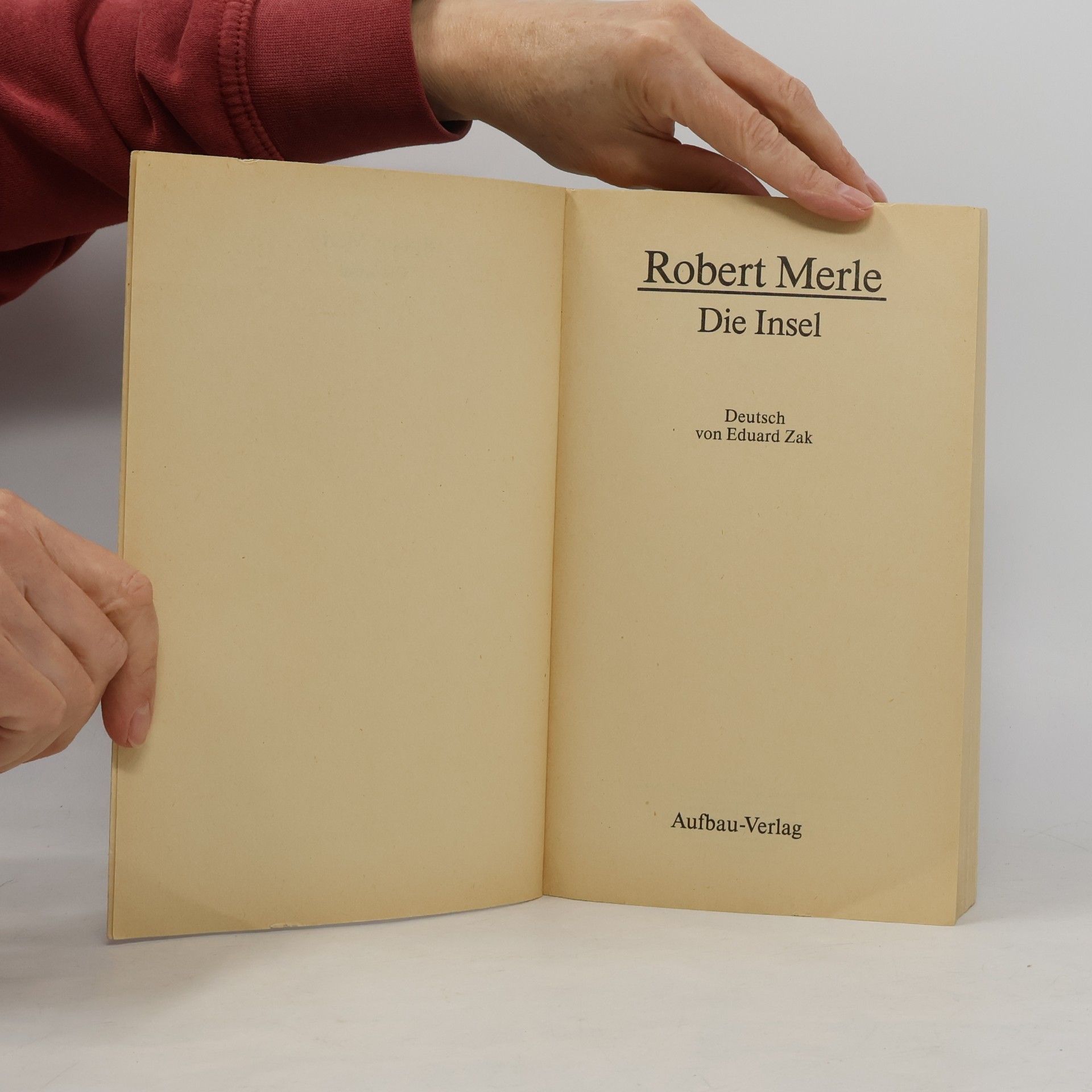 Robert Merle Die Insel
