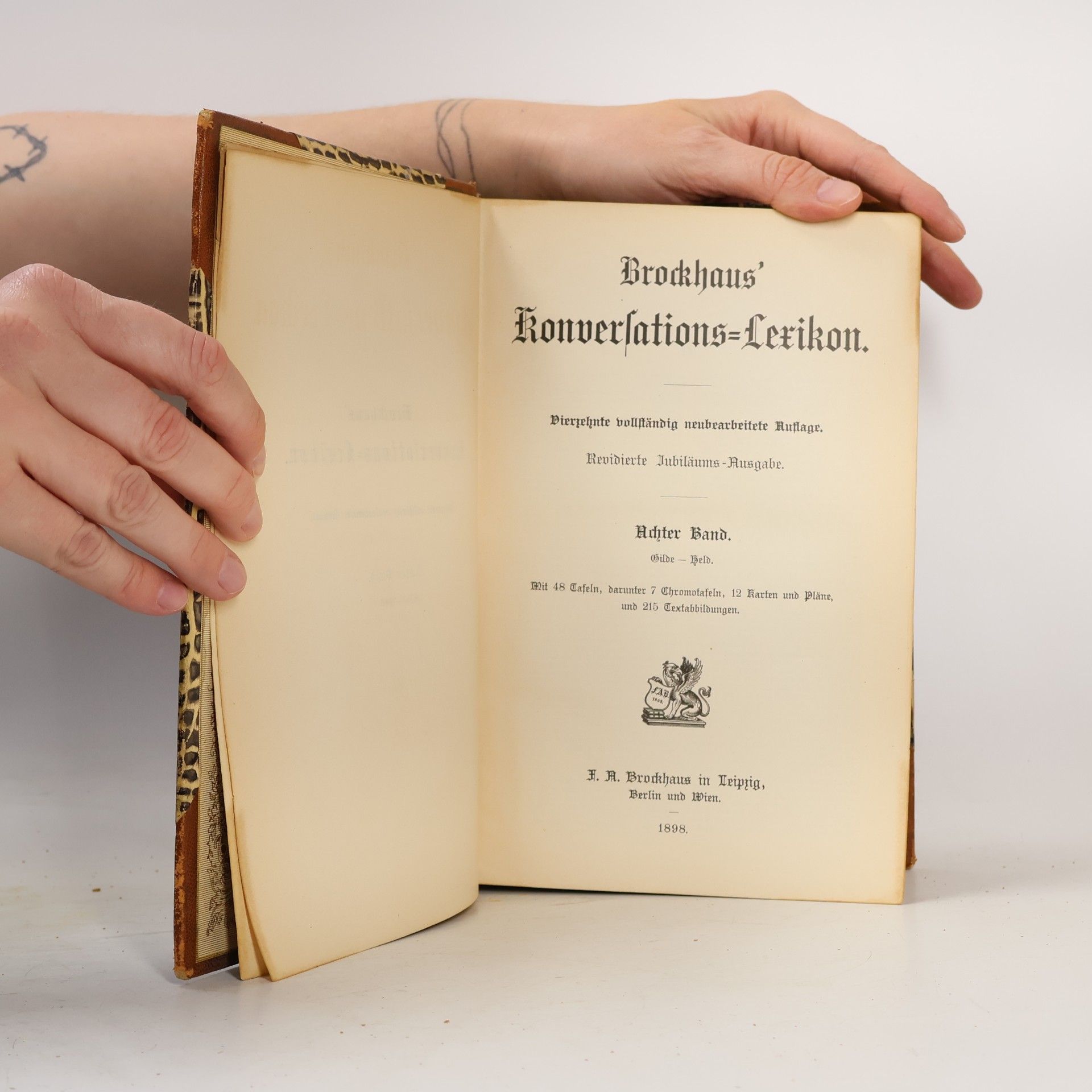 Various authors Brockhaus' Konversations-Lexikon 8