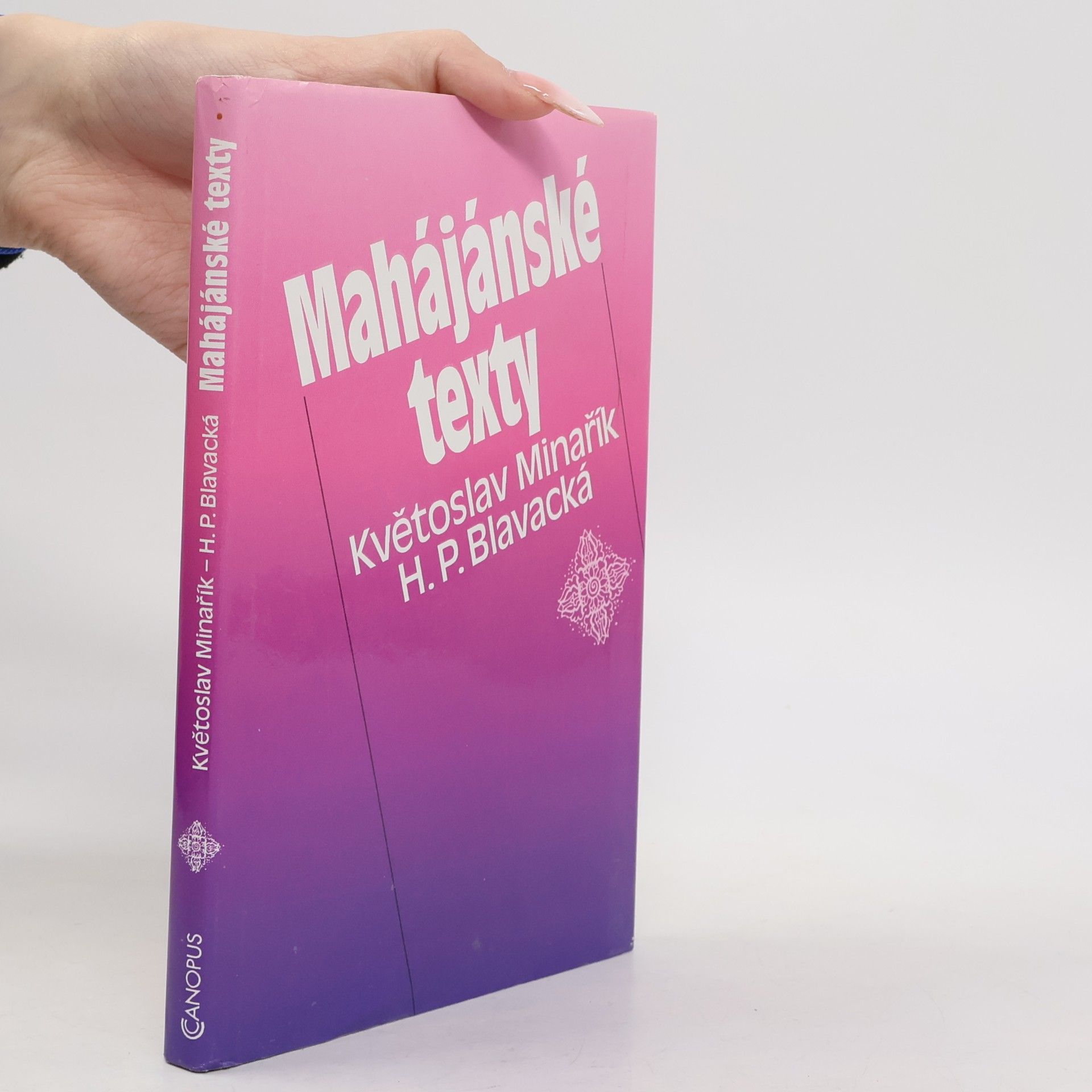 Kvetoslav Minarik Mahájánské texty