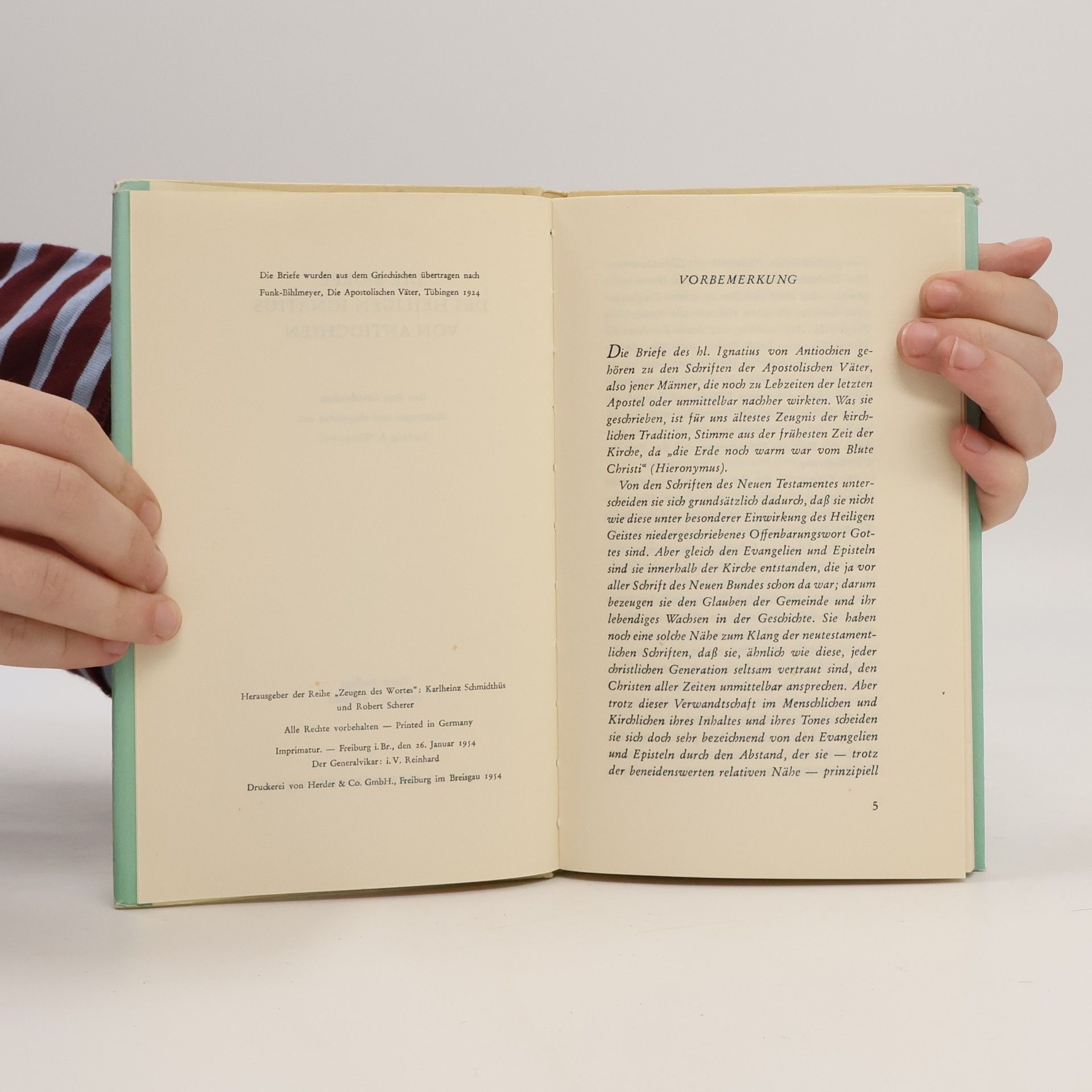 Ignatius Von Antiochien Briefe. Zeugen des Wortes