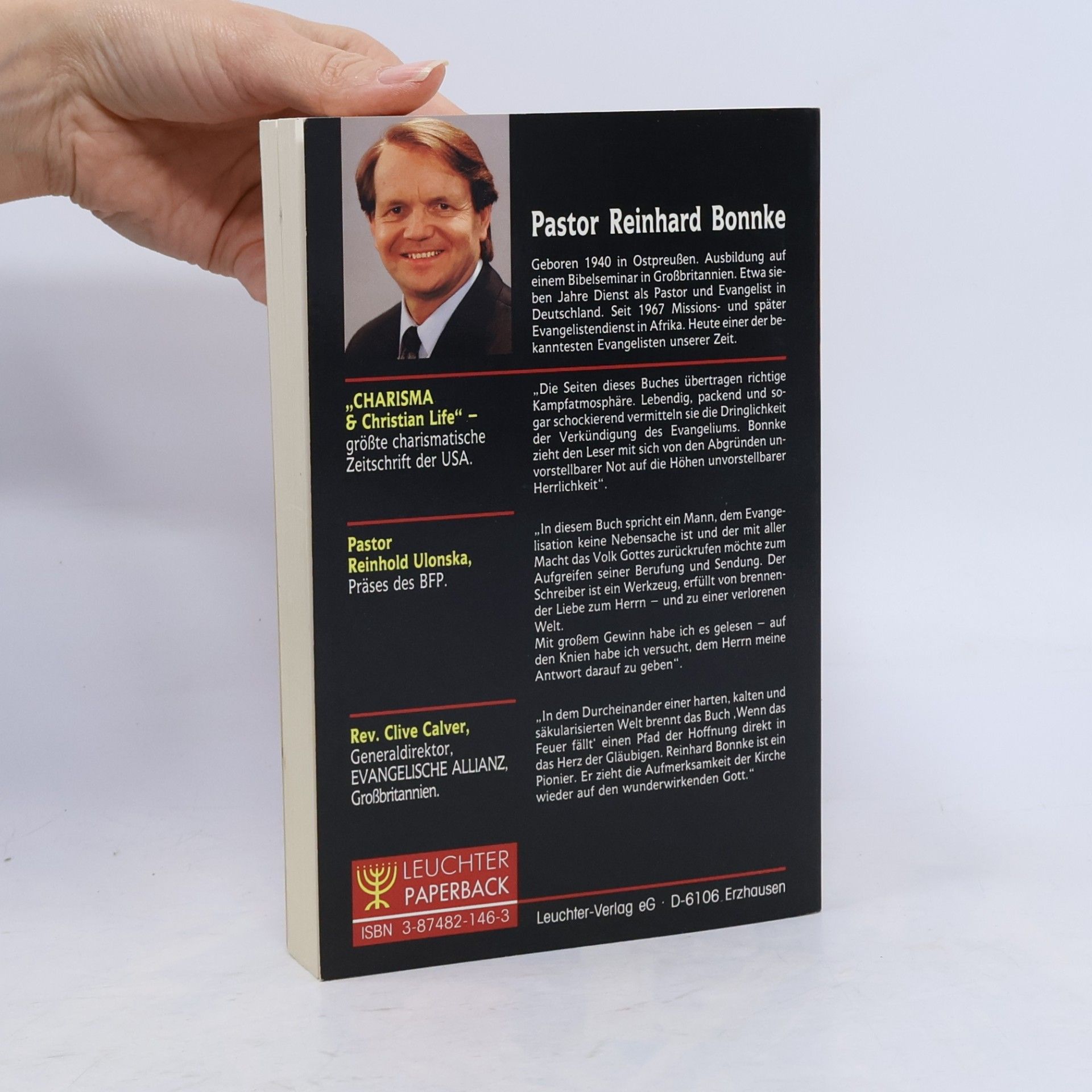 Reinhard Bonnke Wenn das Feuer fällt, Auslöser für Erweckung
