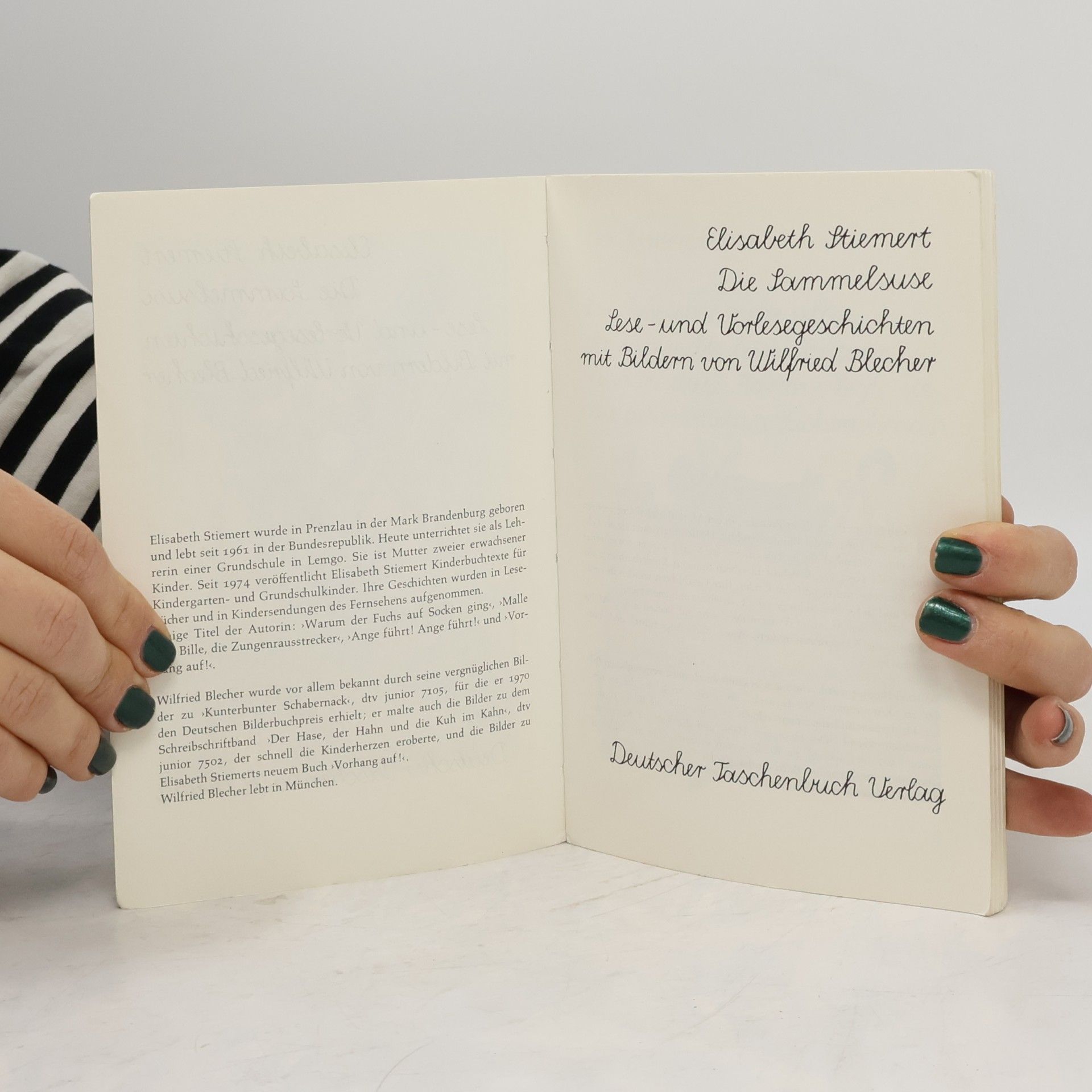 Elisabeth Stiemert Die Sammelsuse