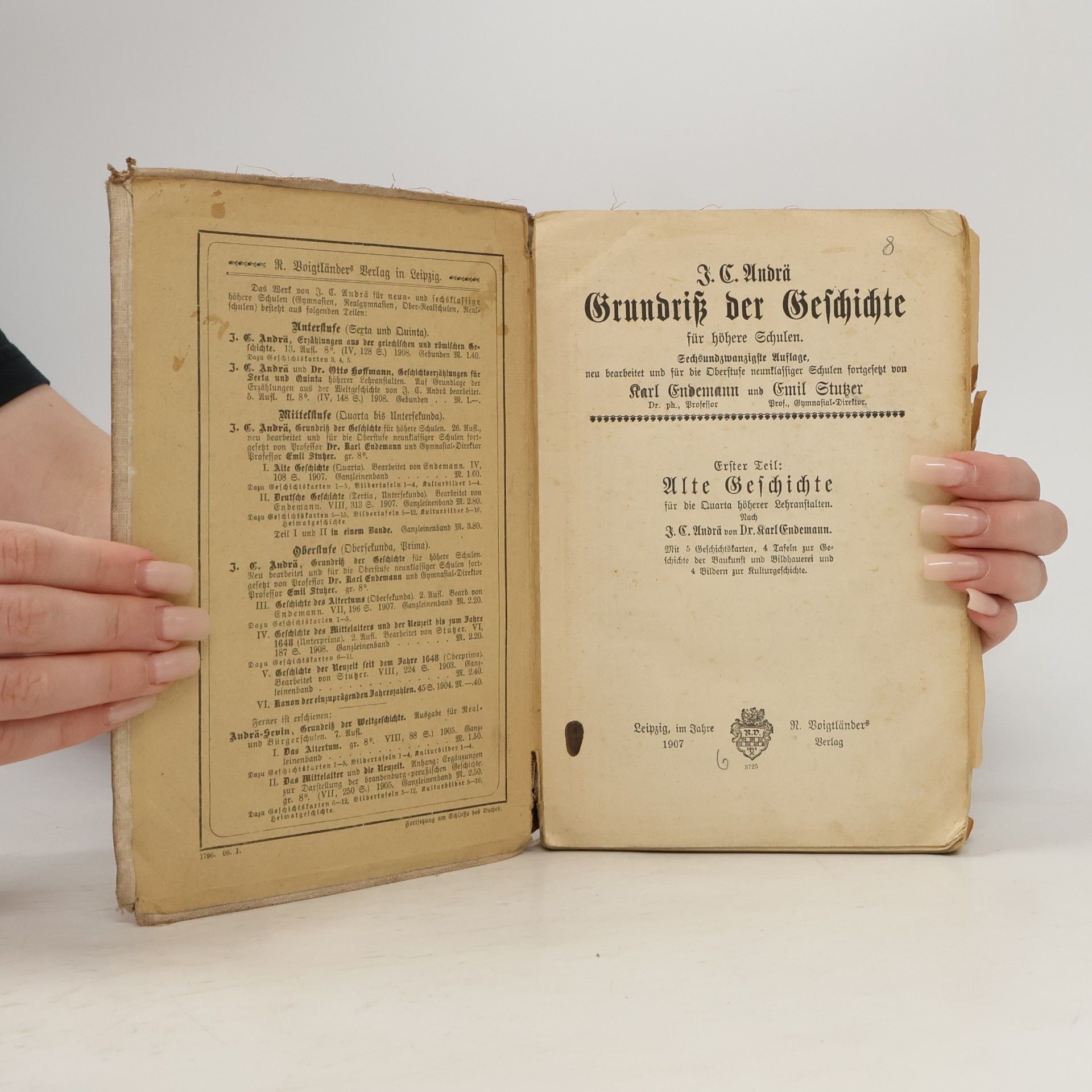 J. C. Andrä Grundriss der Geschichte
