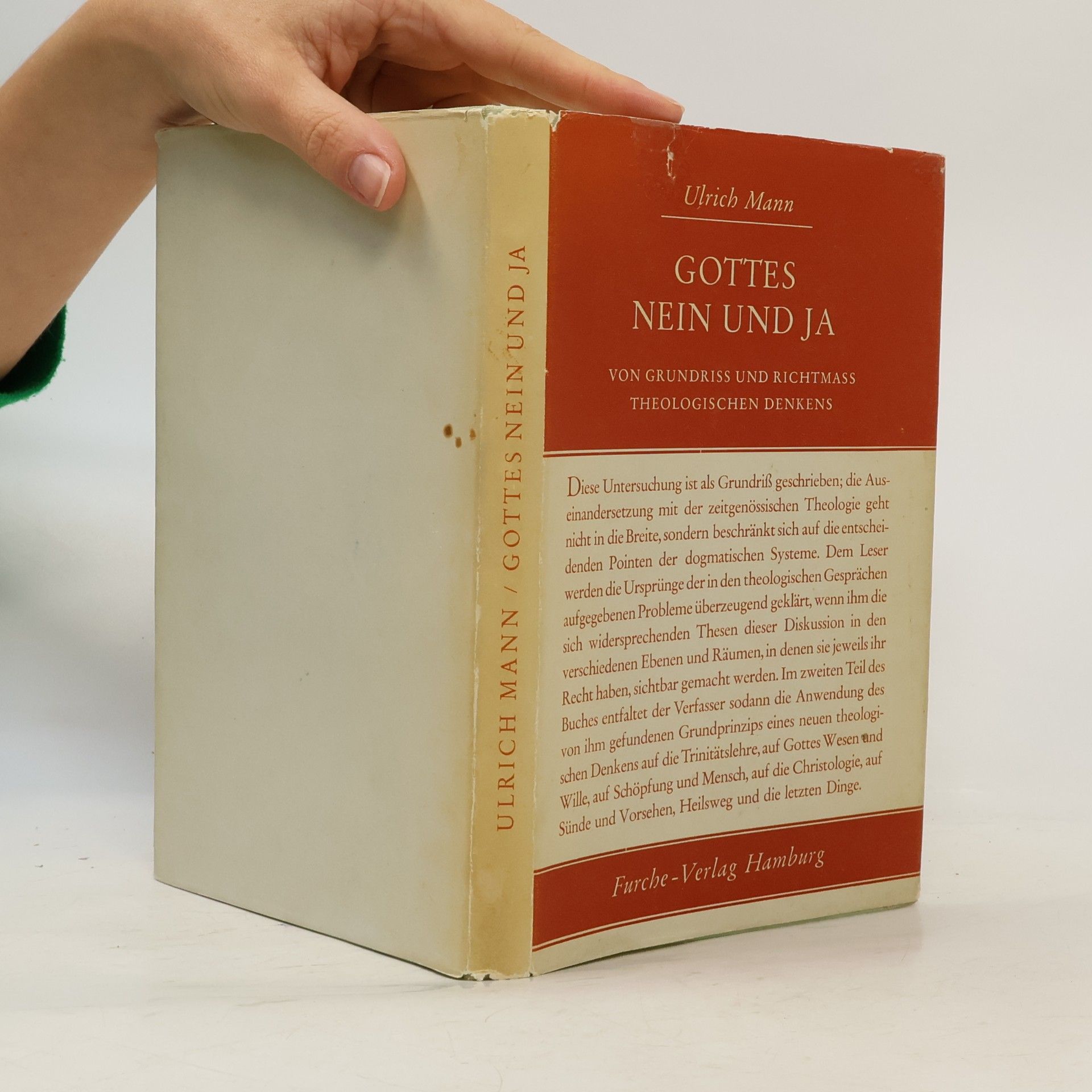 Ulrich Mann Gottes Nein und Ja