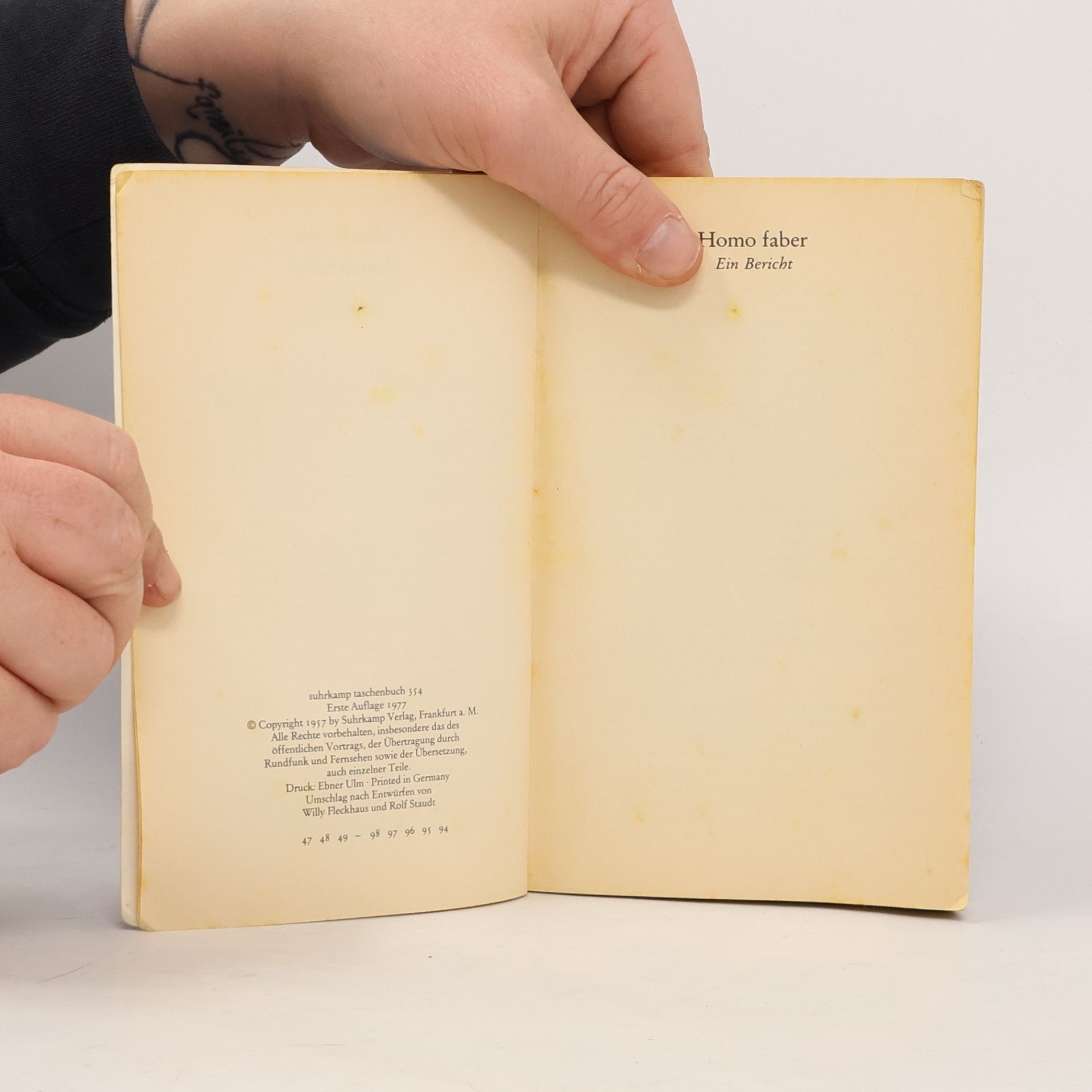Max Frisch Homo Faber