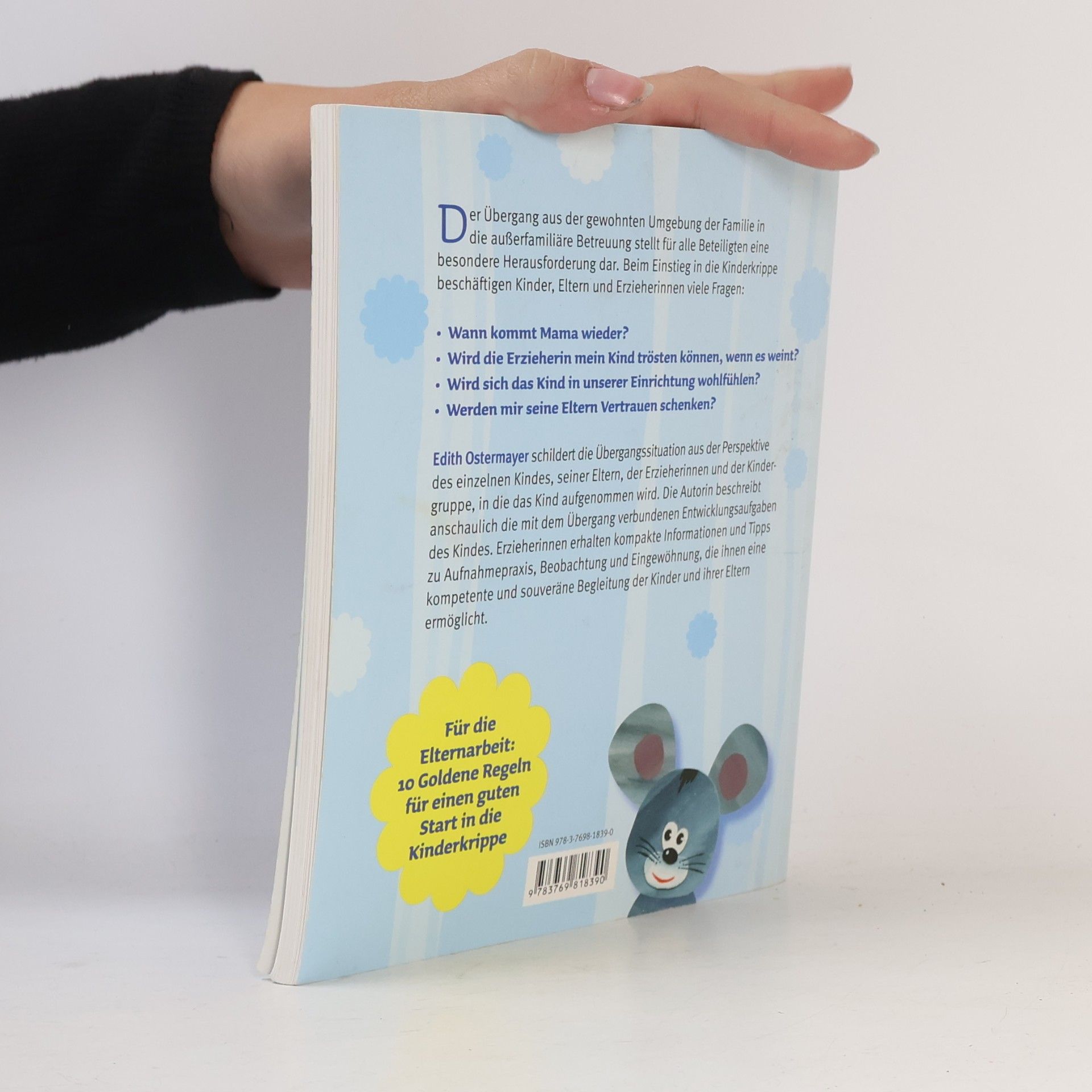 Edith Ostermayer Start in die Kinderkrippe