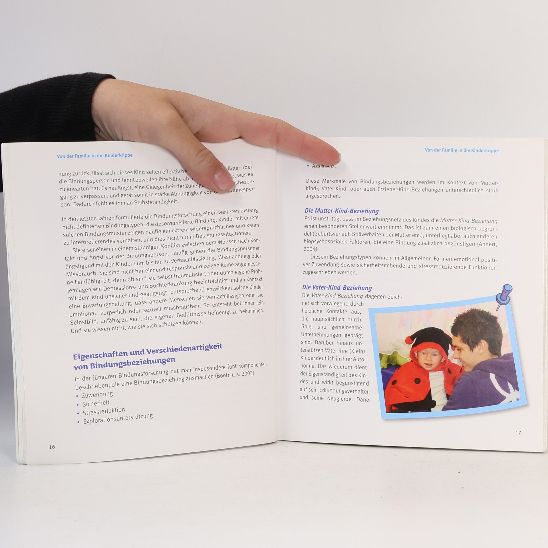 Edith Ostermayer Start in die Kinderkrippe