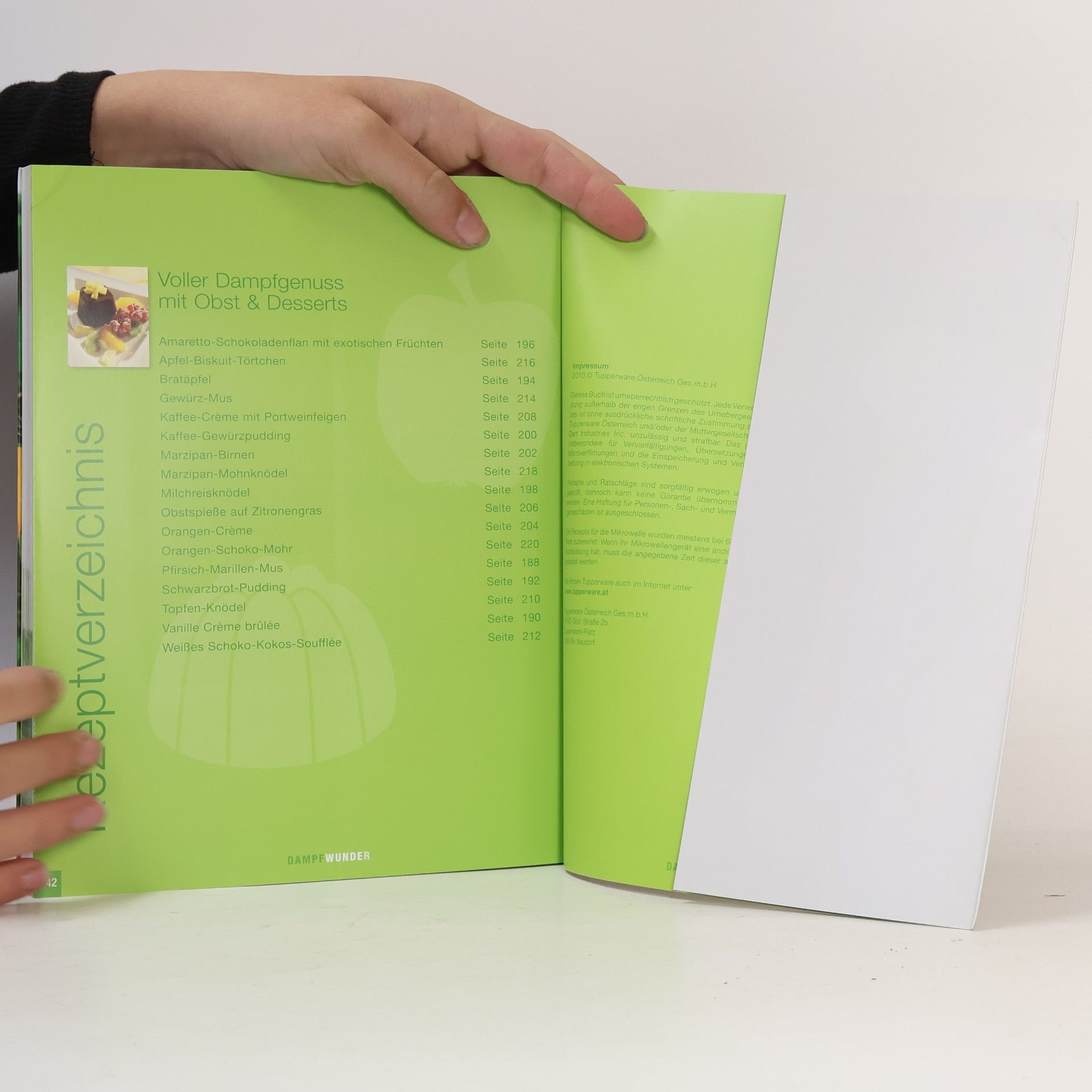 Kolektív autorov Dampfwunder Kochbuch. 101 Rezepte zum Dampfgaren