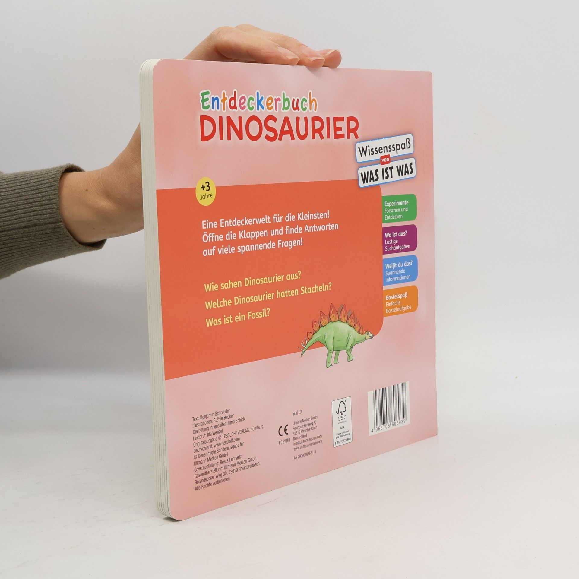 Benjamin Schreuder Entdeckerbuch DINOSAURIER