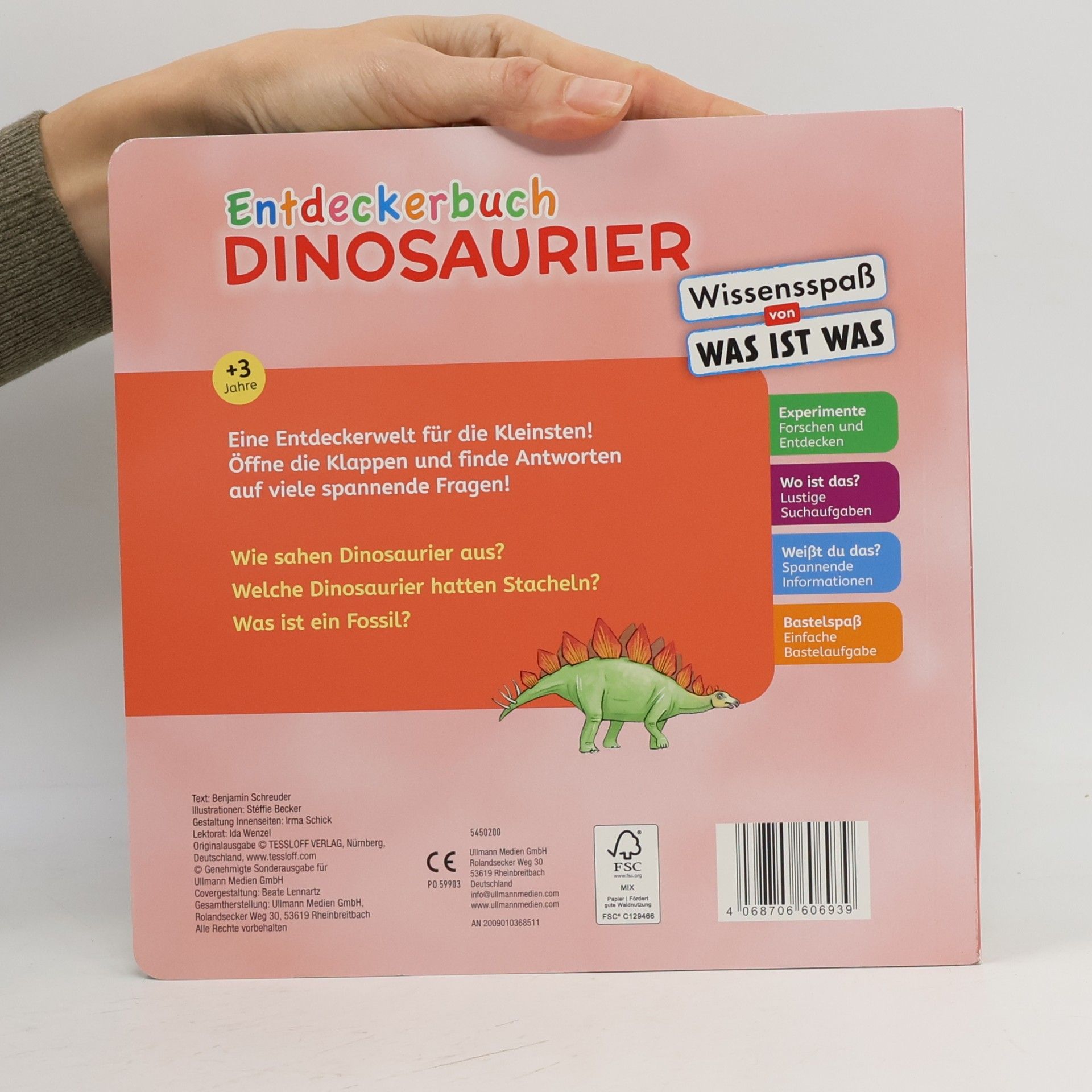Benjamin Schreuder Entdeckerbuch DINOSAURIER