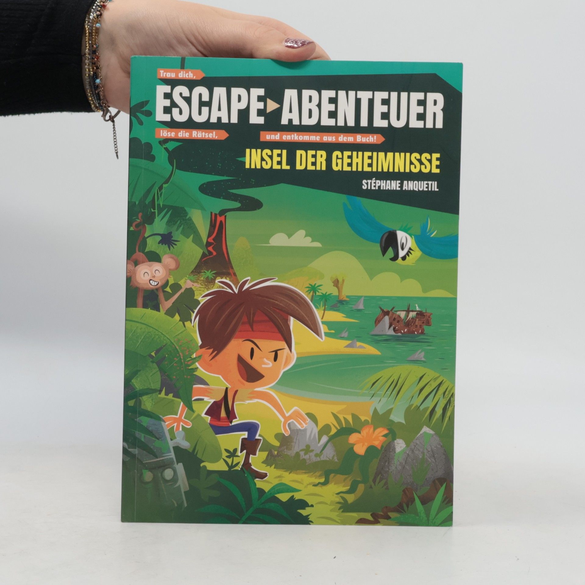 Stéphane Anquetil Escape Abenteuer: Insel der Geheimnisse