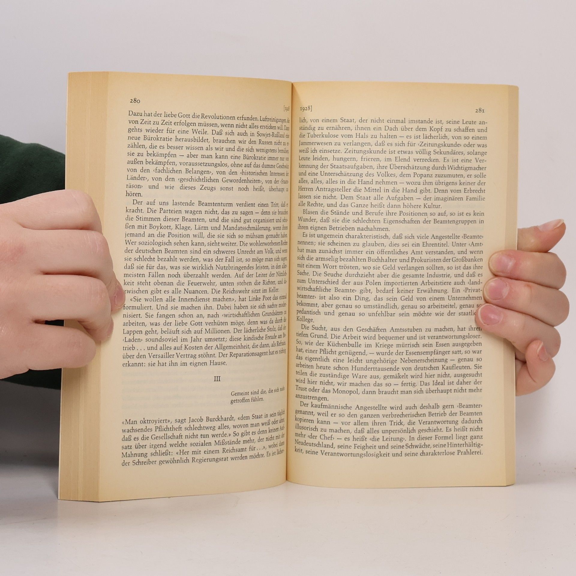 Kurt Tucholsky Gesammelte Werke VI. 1928.