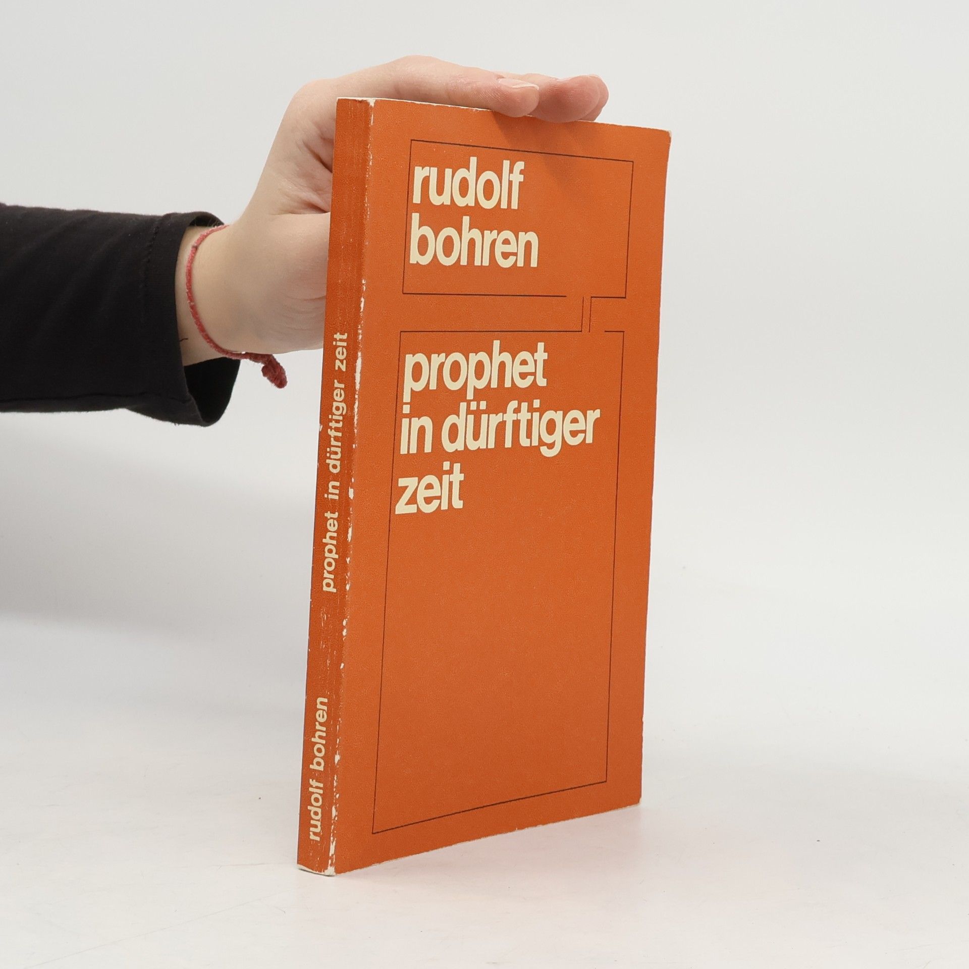 Rudolf Bohren Prophet in dürftiger Zeit
