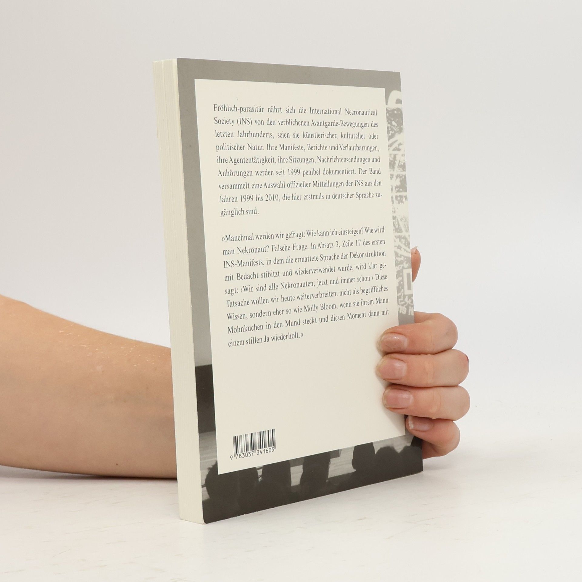 Tom McCarthy Offizielle Mitteilungen / International Necronautical Society