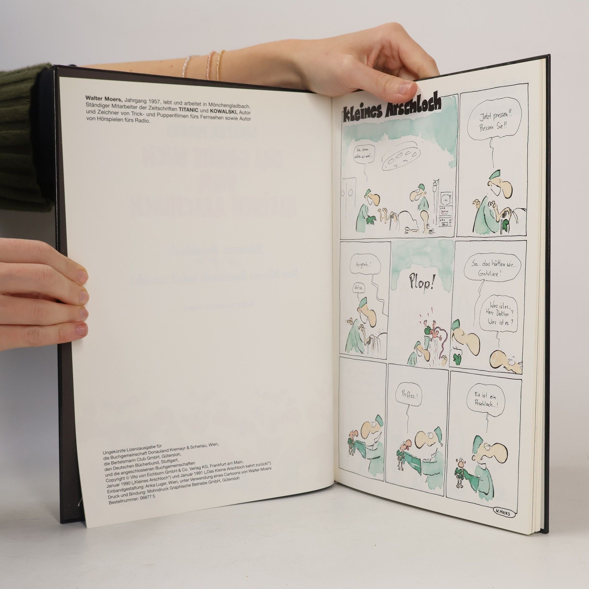 Walter Moers Das Grosse Buch vom Kleinen Arschloch