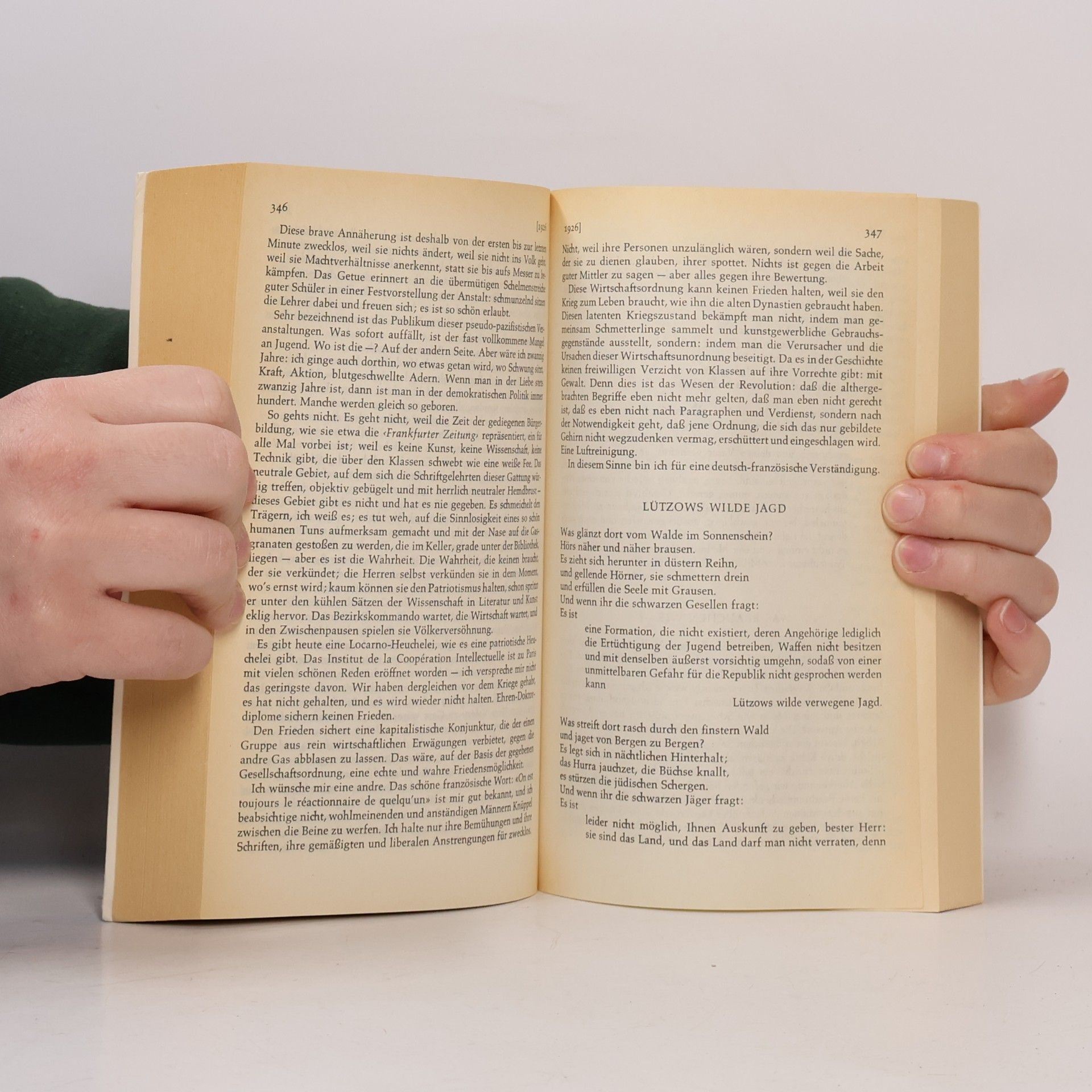 Kurt Tucholsky Gesammelte Werke 4. 1925-1926