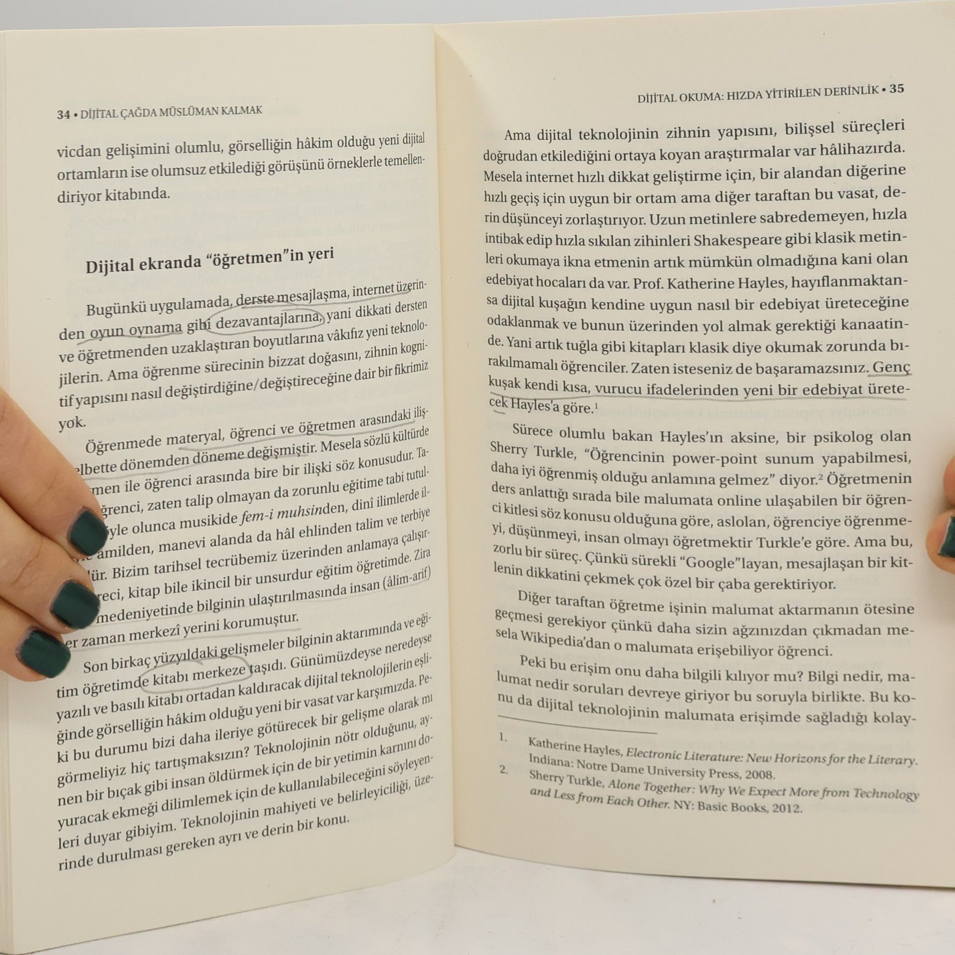 Nazife Şişman Dijital Çağda Müslüman Kalmak