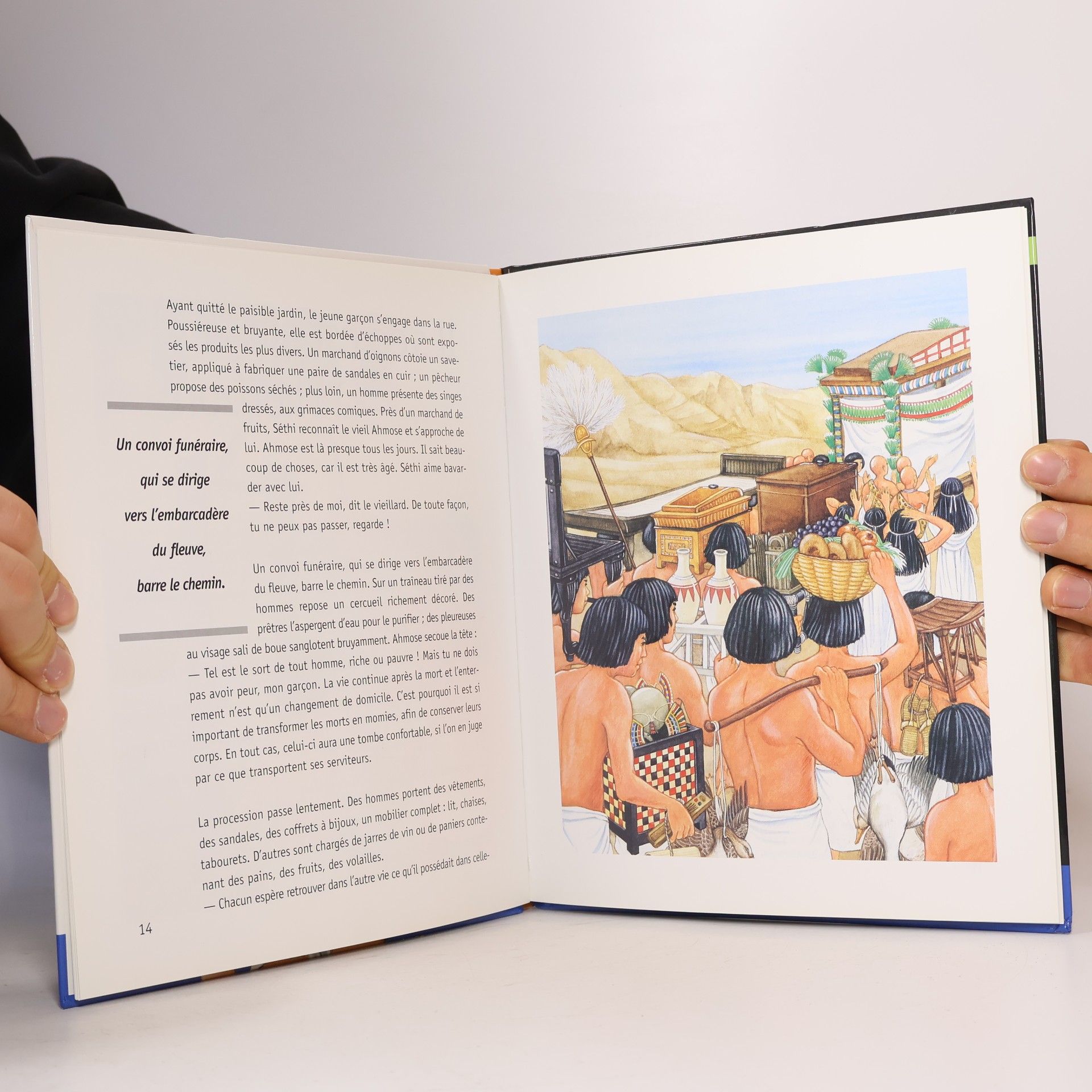 Michel Sethus Des enfants dans l'Histoire: À l'époque des pharaons