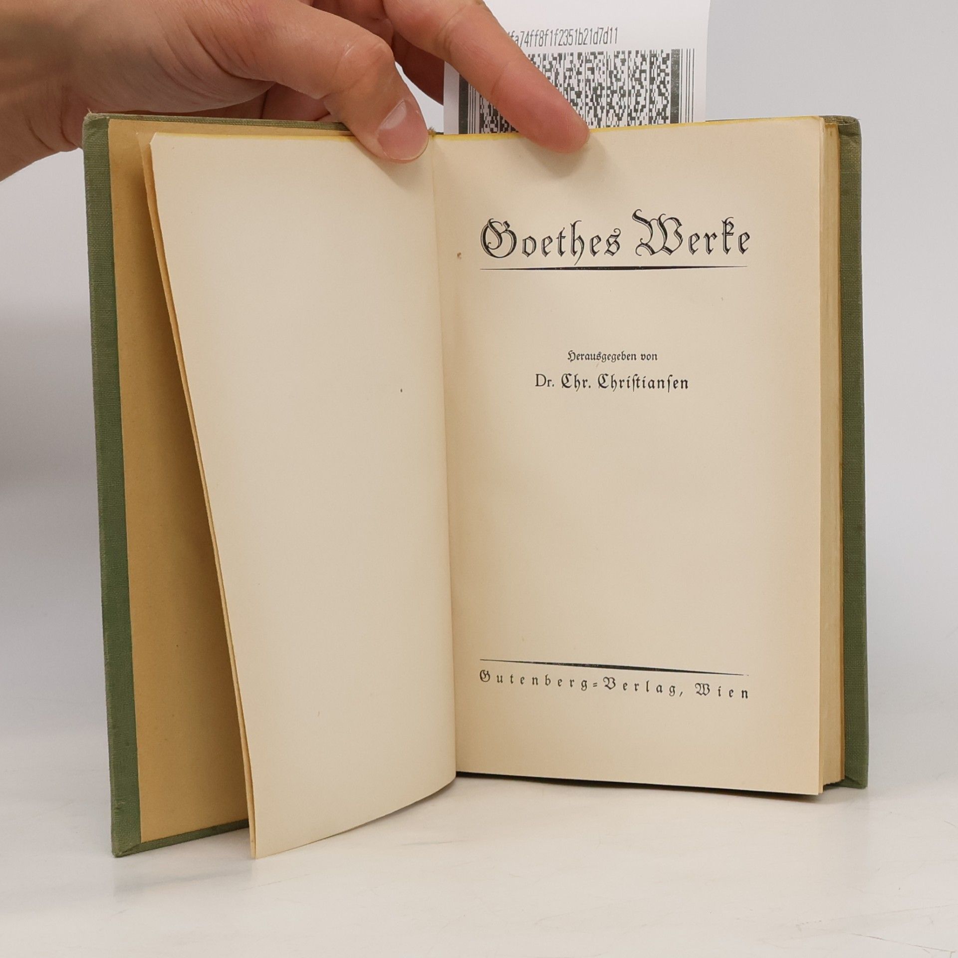 Goethe Werke