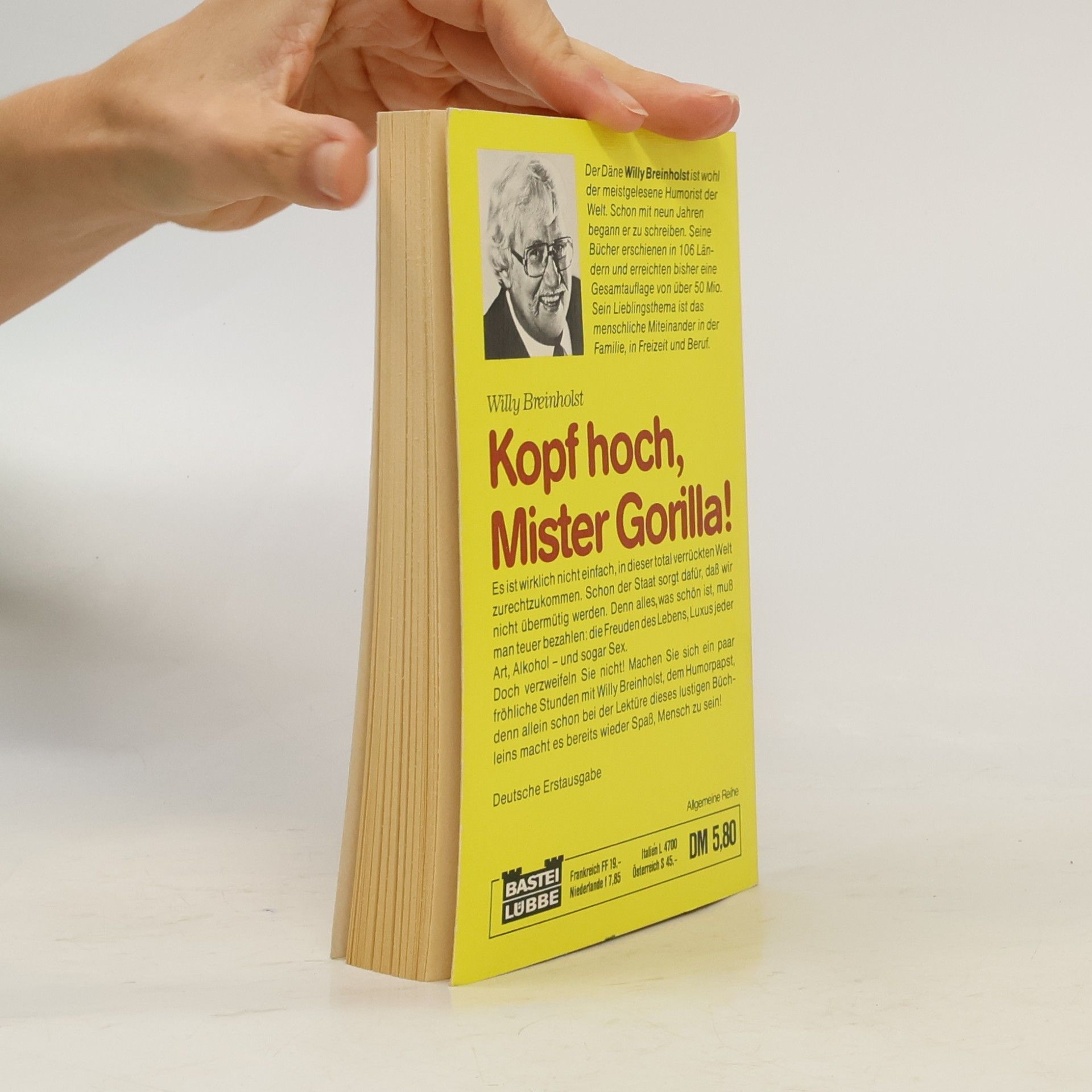 Willy Breinholst Kopf hoch, Mister Gorilla!. Wie man sich im Affenzirkus dieser Welt behauptet