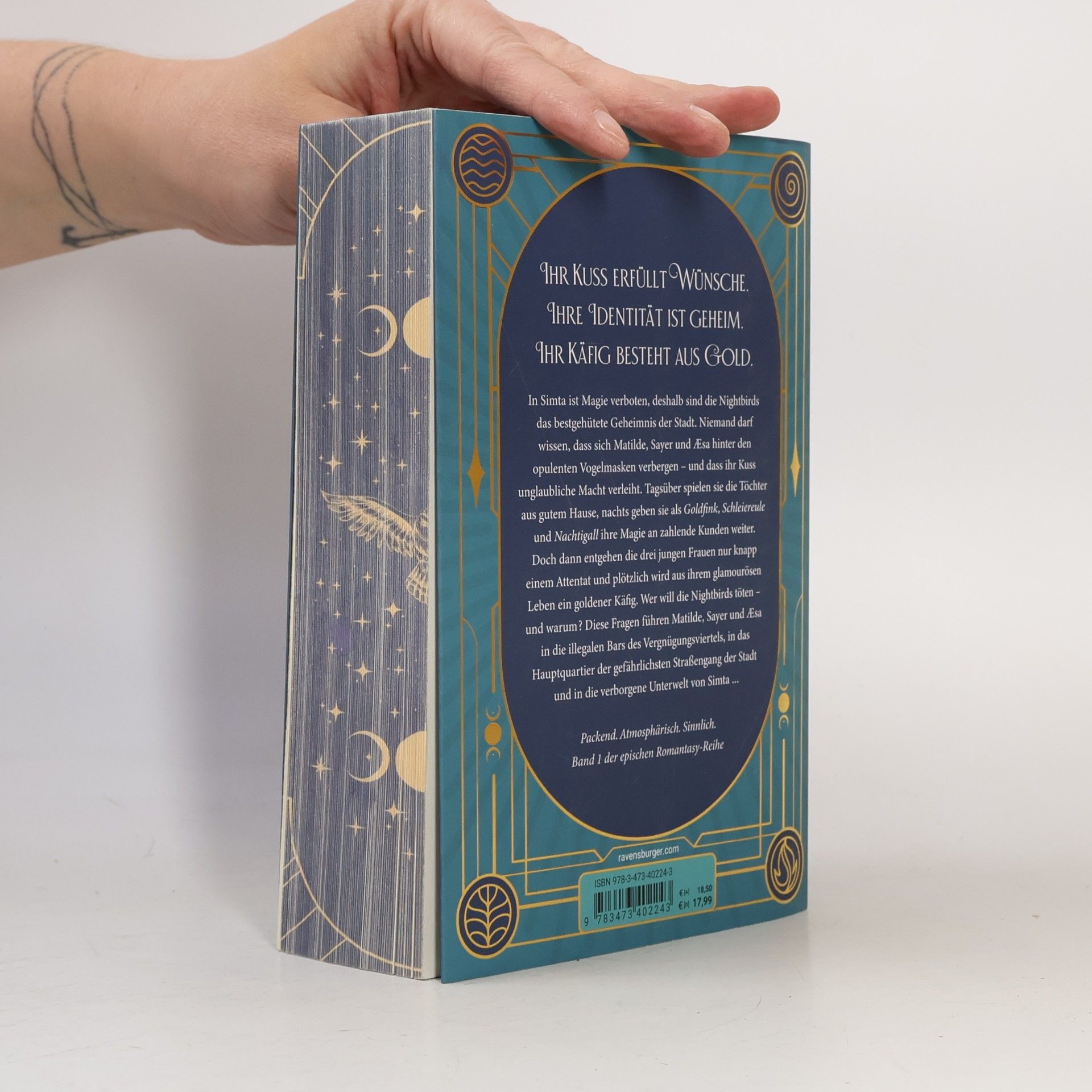 Kate Armstrong Nightbirds, Band 1: Der Kuss der Nachtigall (Epische Romantasy Limitierte Auflage mit Farbschnitt)