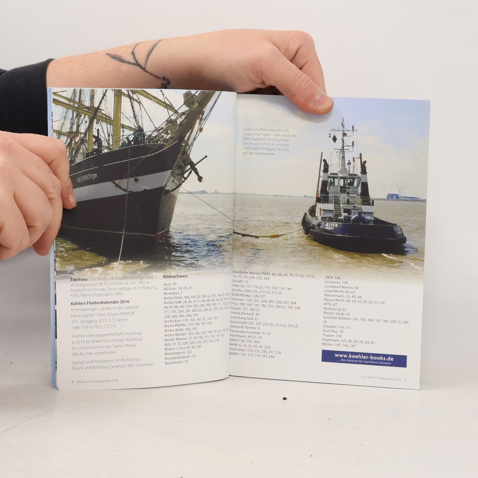 Köhlers FlottenKalender: Internationales Jahrbuch der Seefahrt