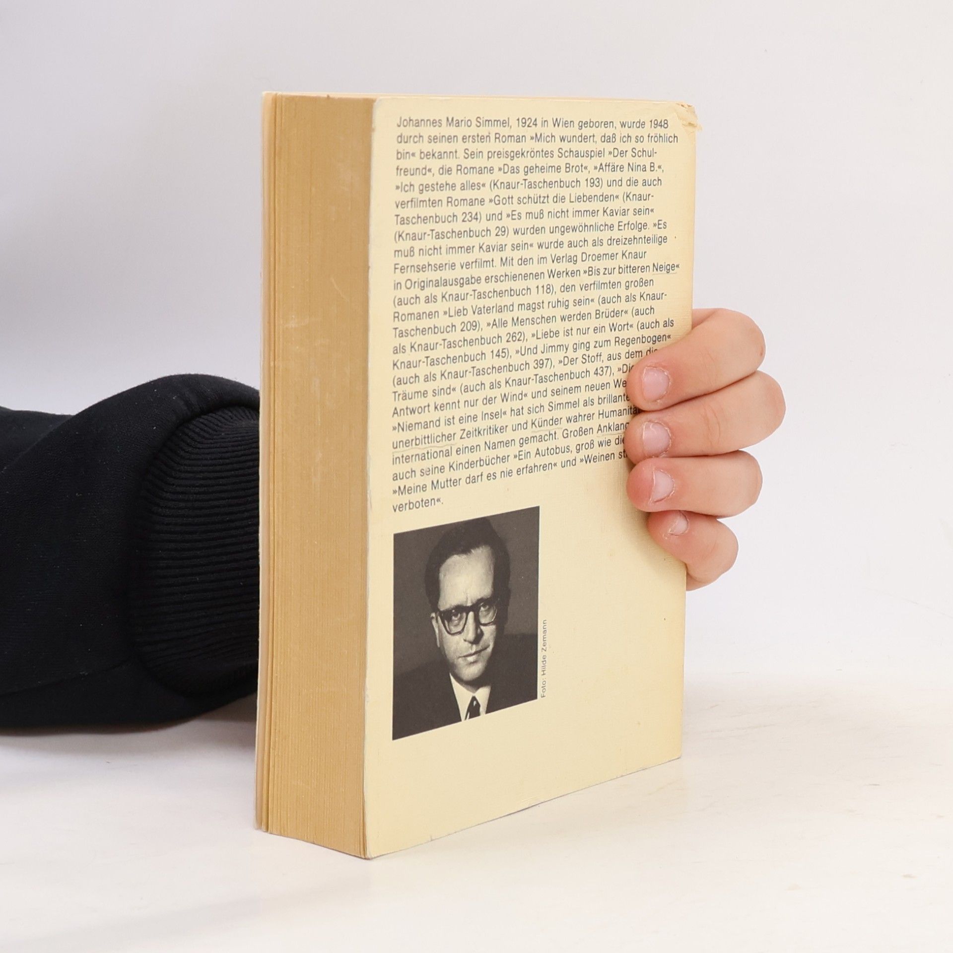 Johannes Mario Simmel Es muß nicht immer Kaviar sein