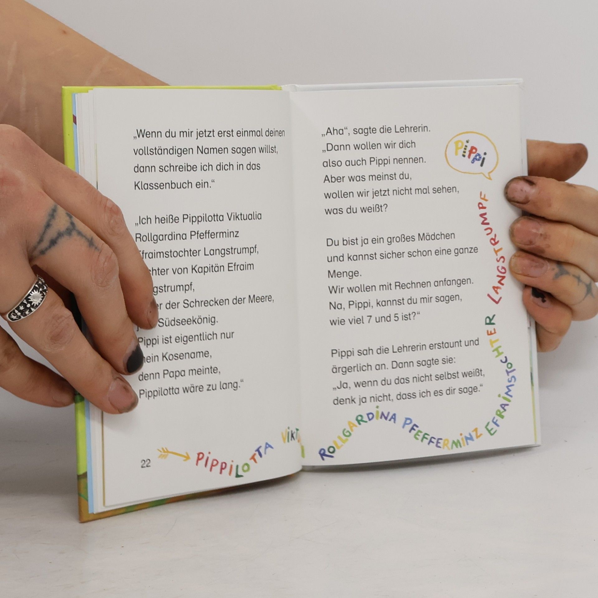 Astrid Lindgren Pippi geht in die Schule