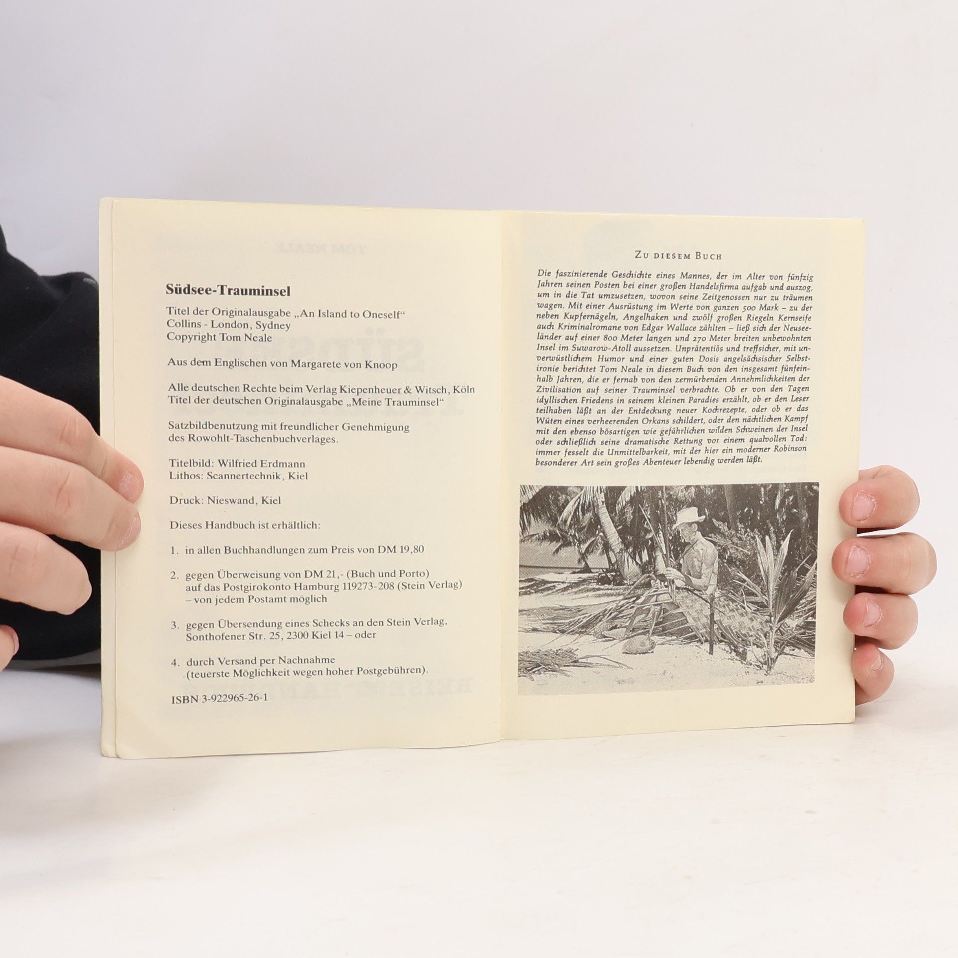 Tom Neale Südsee-Trauminsel: Reisehandbuch