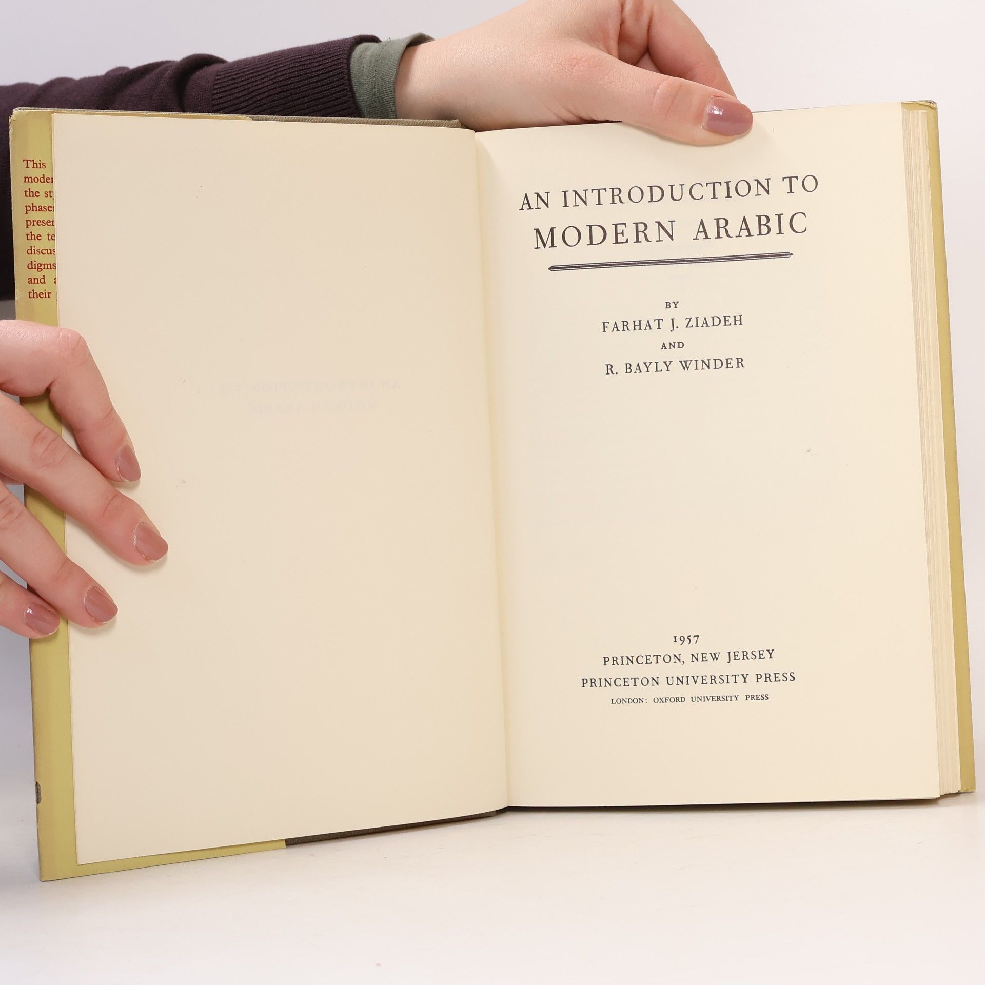 Farhat J. Ziadeh An Introduction to Modern Arabic