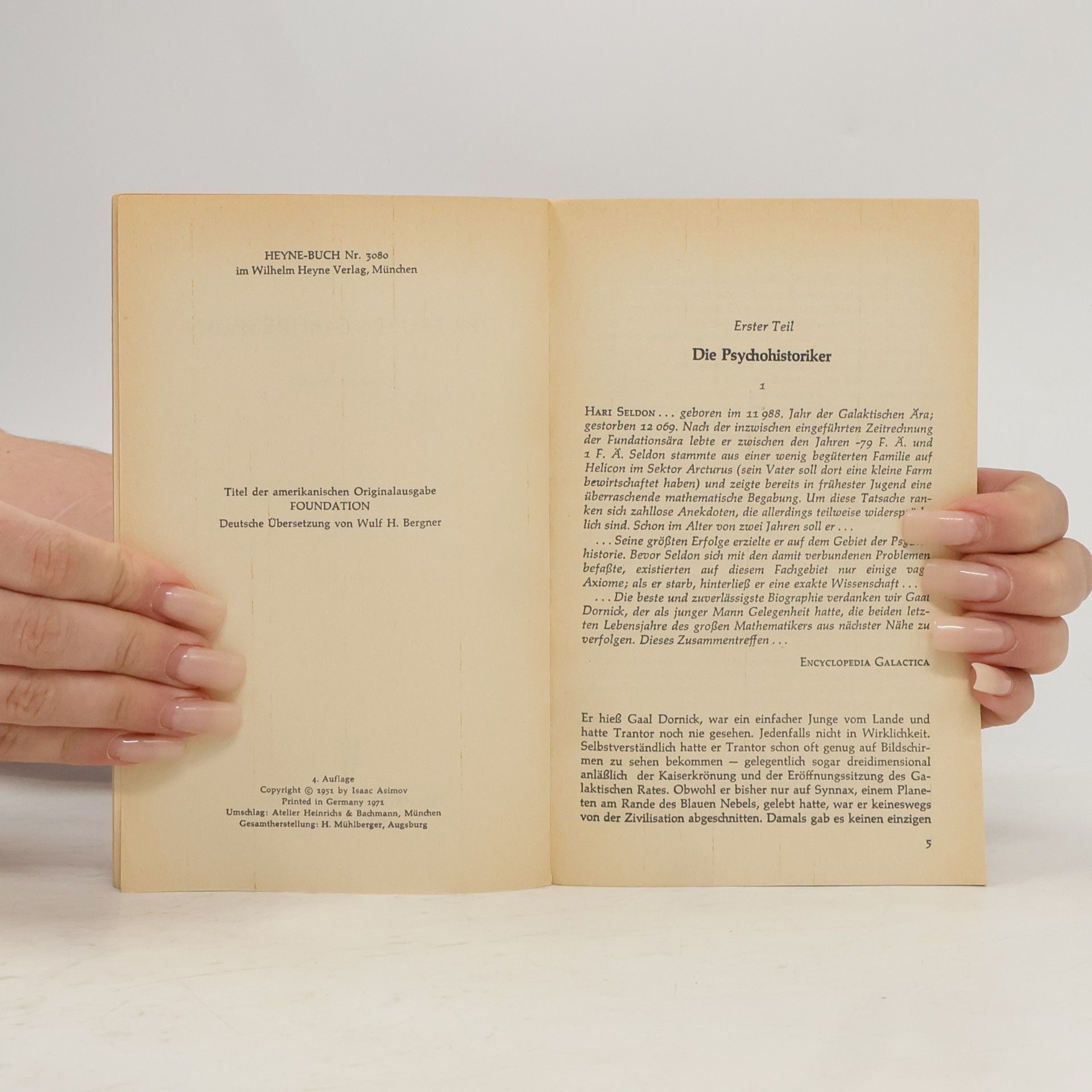 Isaac Asimov Der tausend Jahres Plan
