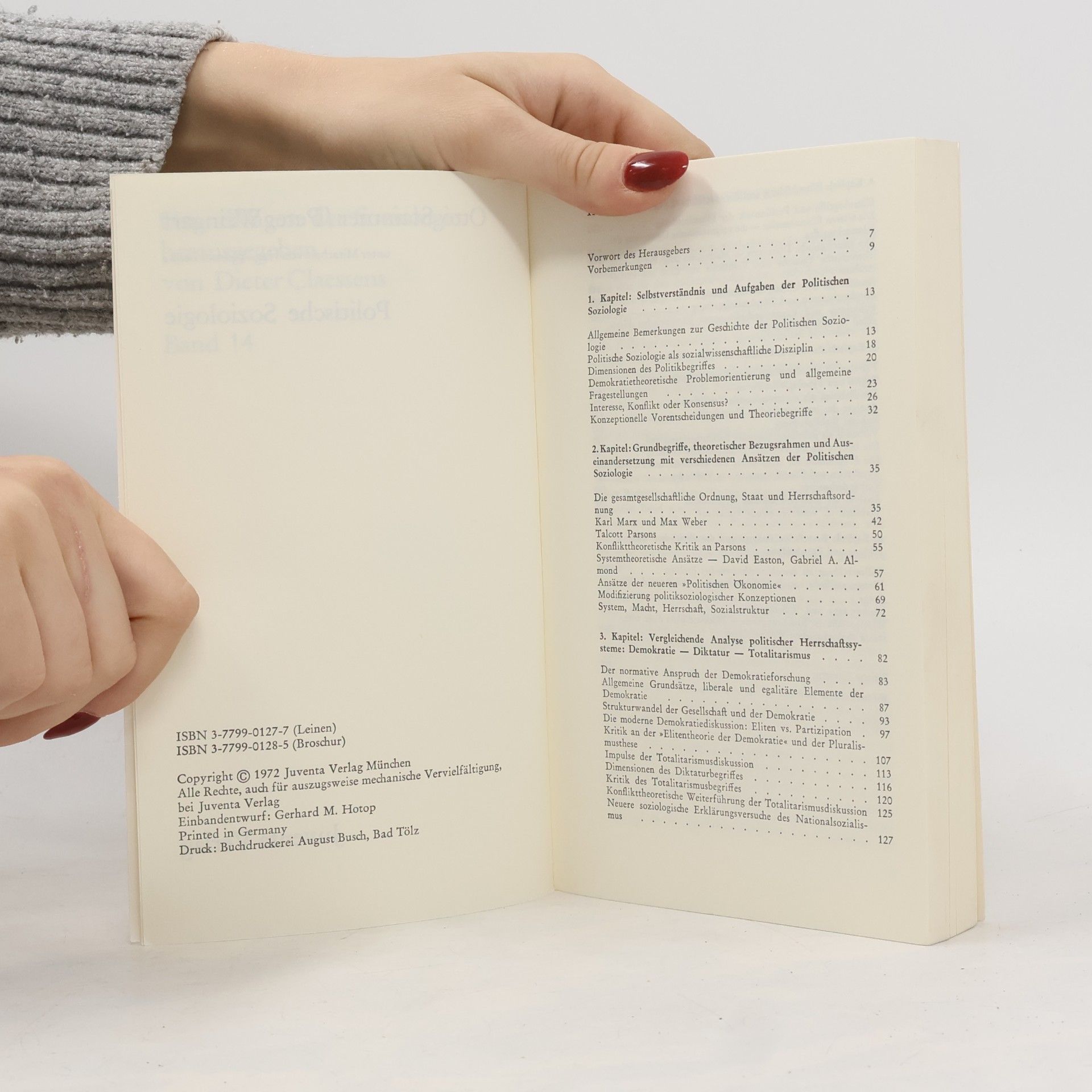 Otto Stammer Politische Soziologie